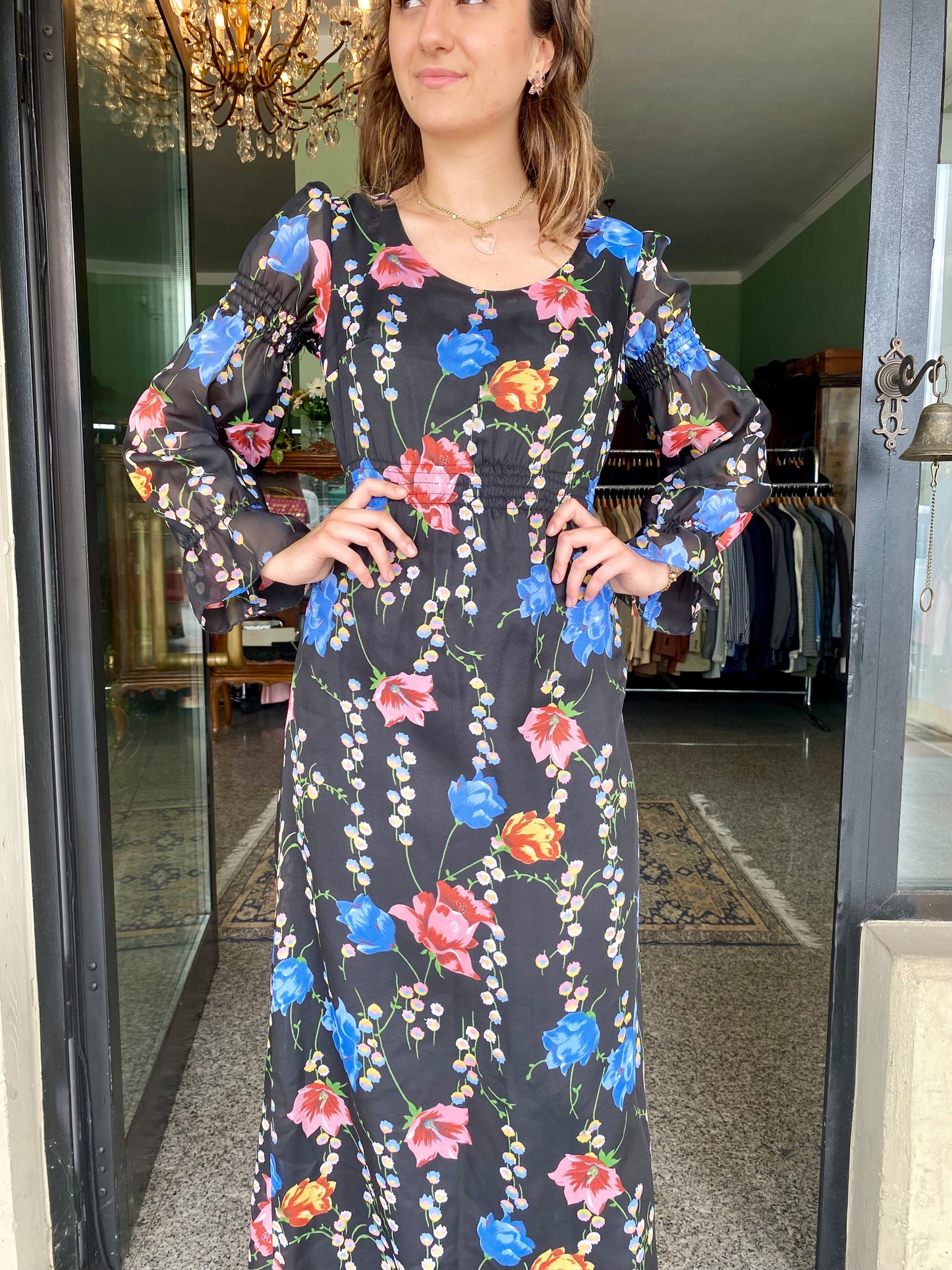 Maxi dress floreale - TG. 38/40