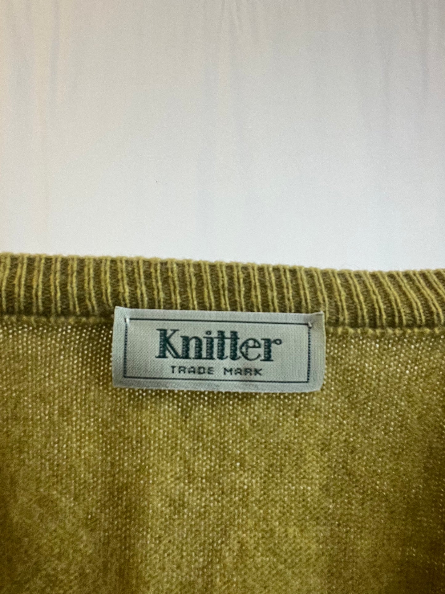 Gilet in maglia anni ‘80 tg. M-L