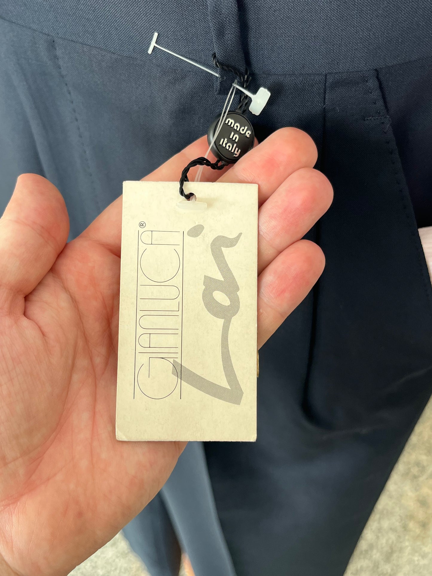 Calzoni in fresco di lana NOS tg. 48