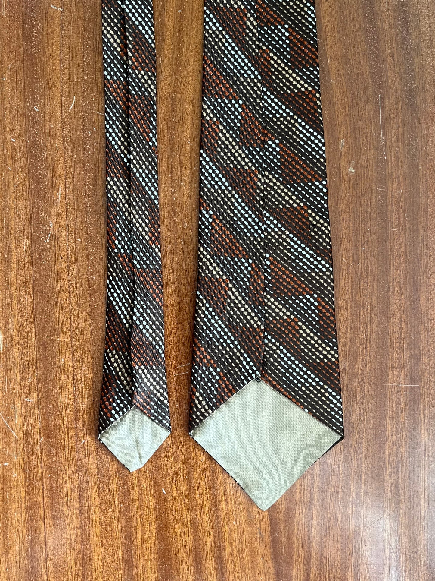 Cravatta anni ‘80 geometrica