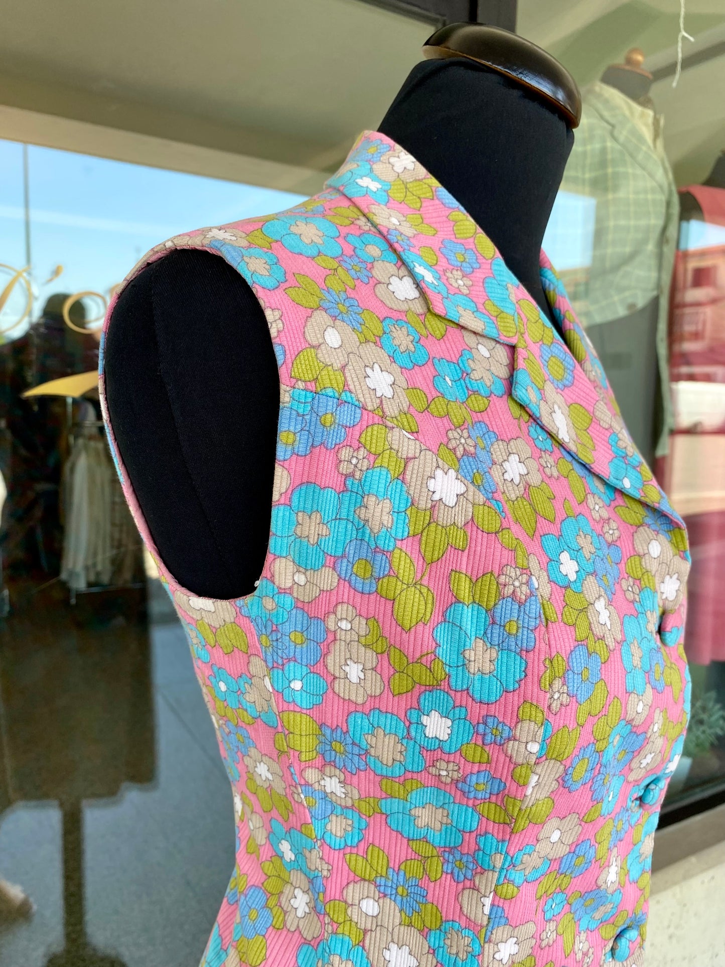 Completo anni ‘60 gilet + gonna - TG. 38