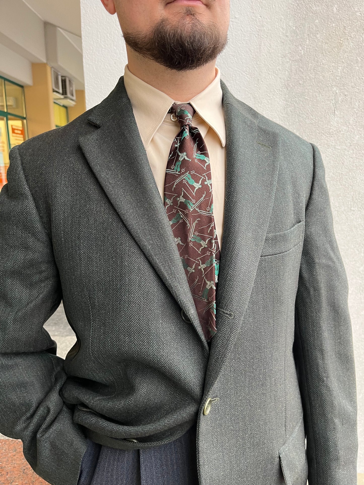 Giacca tweed anni ‘90 tg. 52
