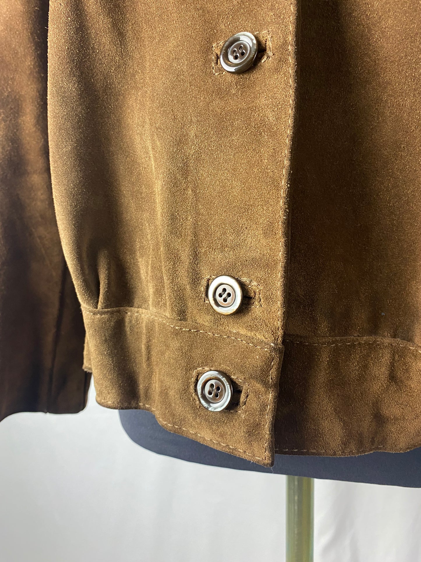Giacca in camoscio anni ‘80 - Taglia curvy