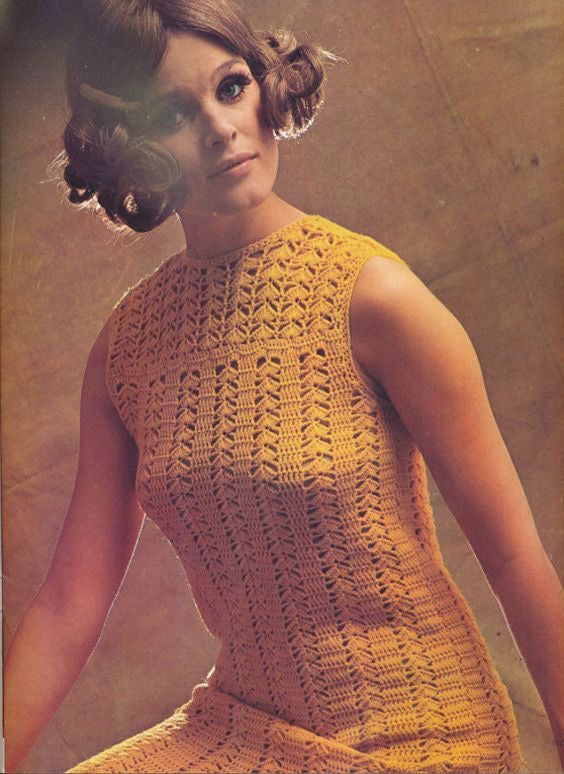 Abito anni ‘60 crochet - TG. 38/40