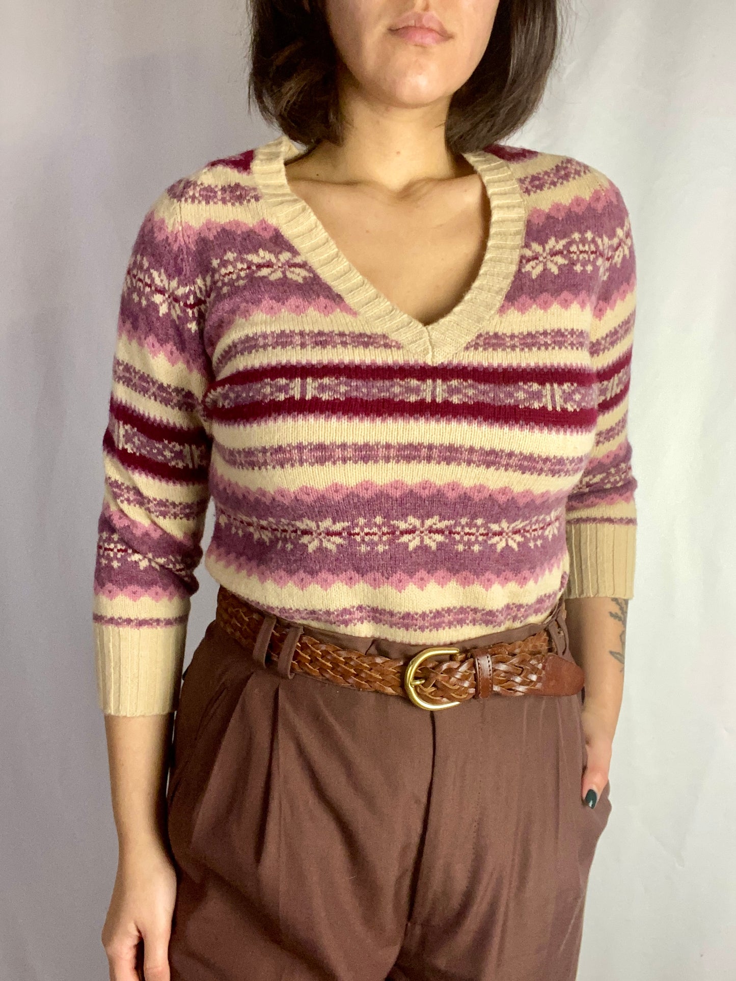 Pullover in lana di agnello - TG. 38/40