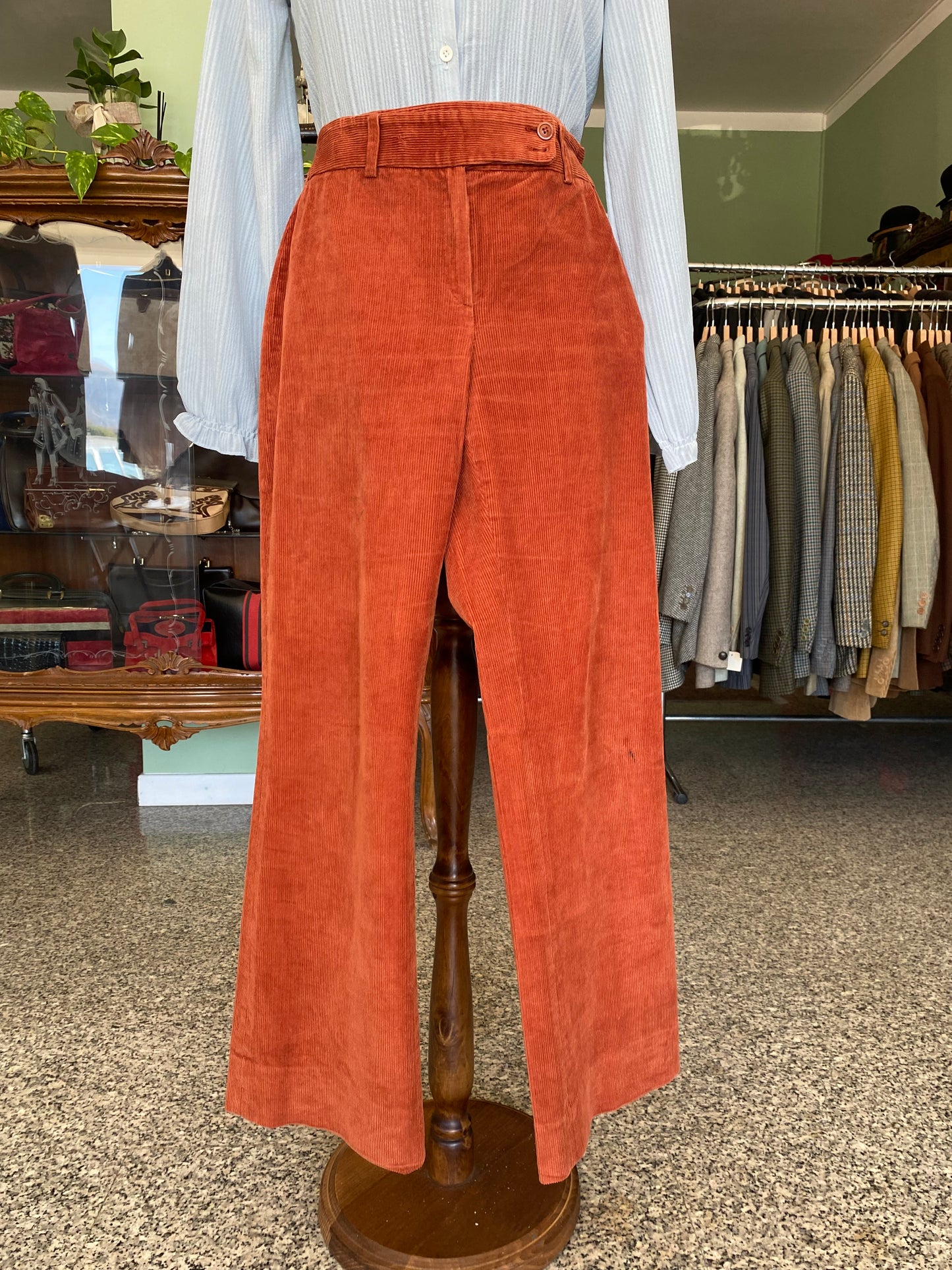 Pantaloni anni ‘70 ruggine - TG. 38