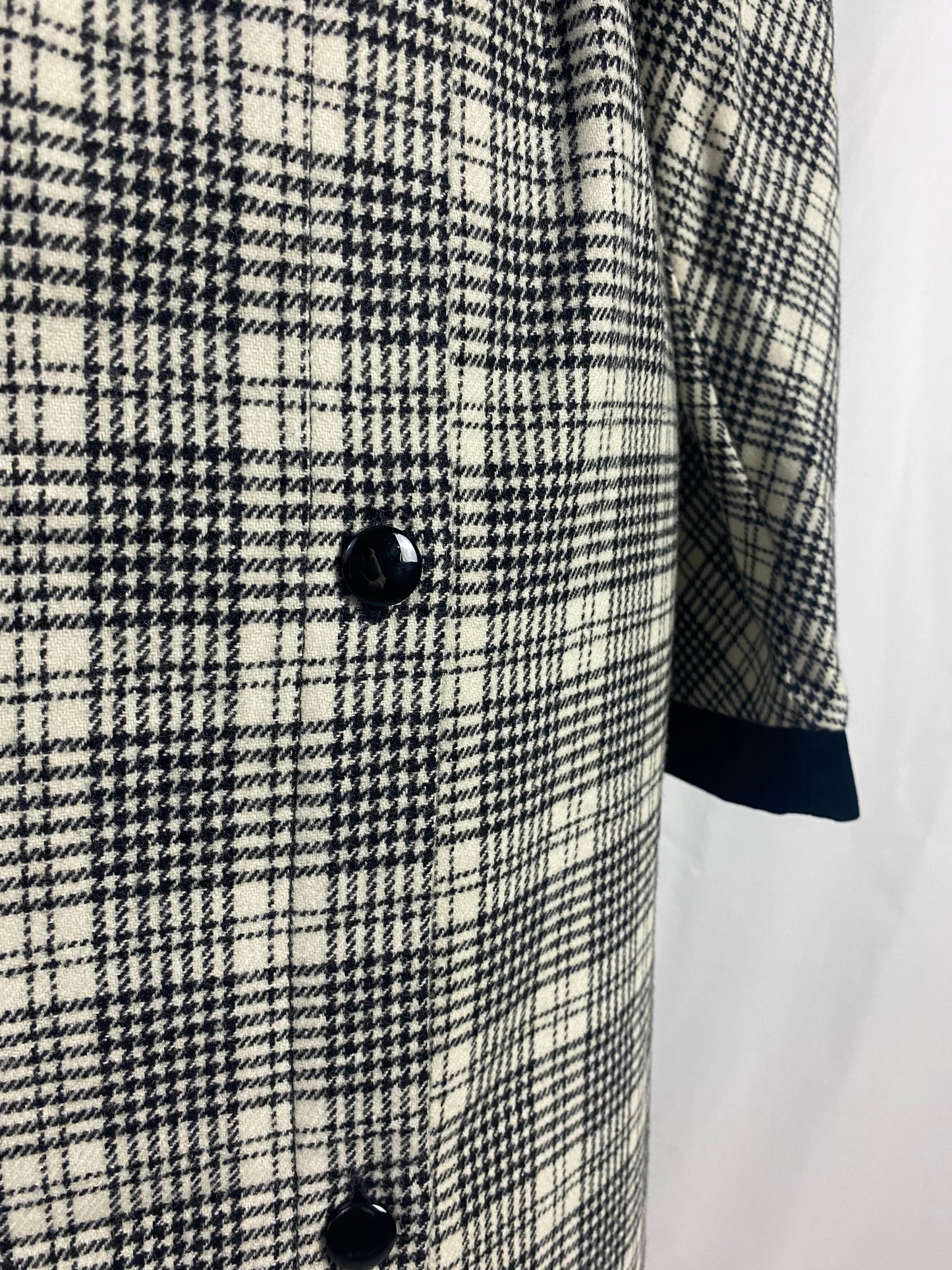 Abito pied de poule 100% lana - TG. 44/46