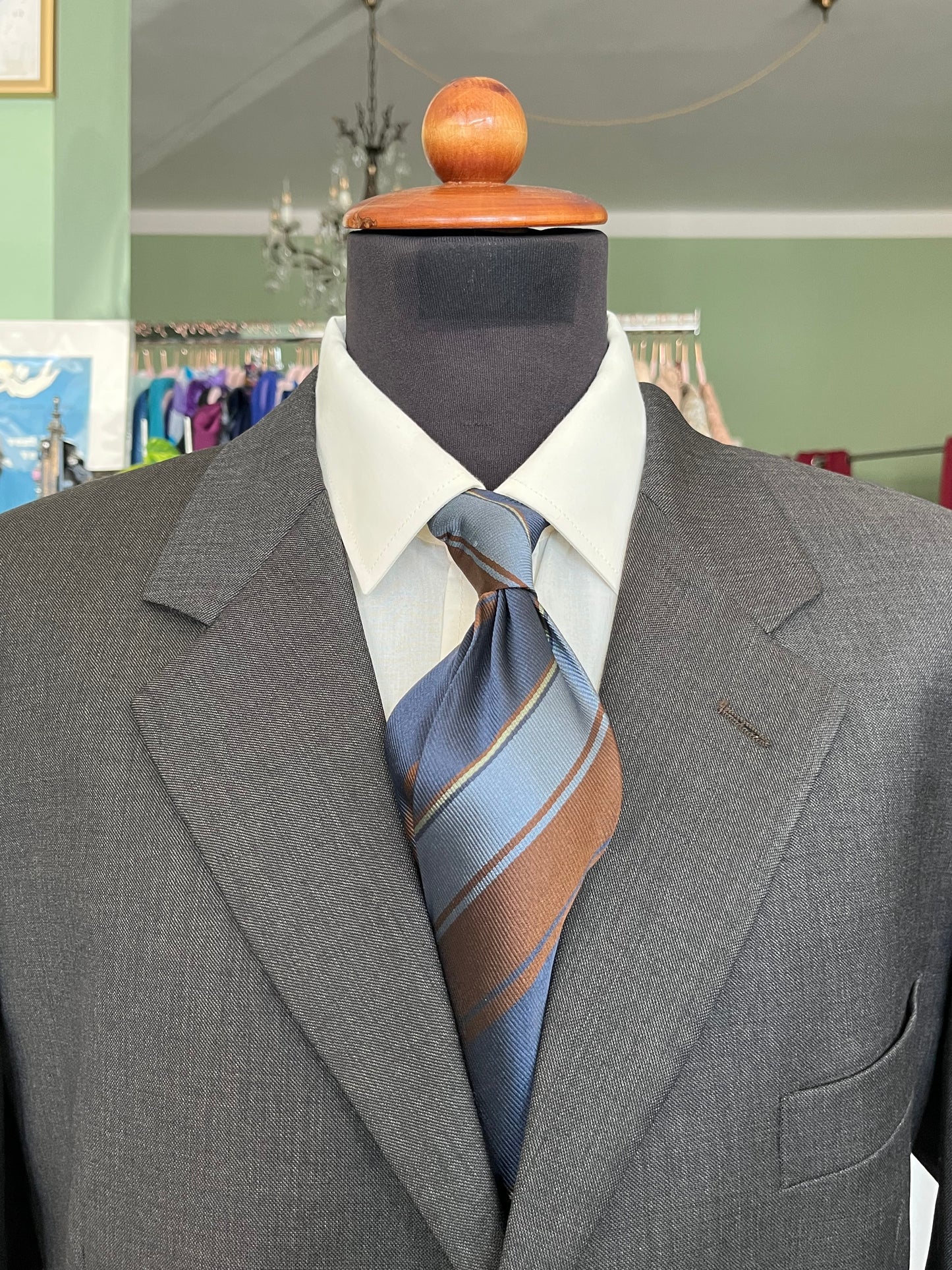 Cravatta anni ‘80 regimental