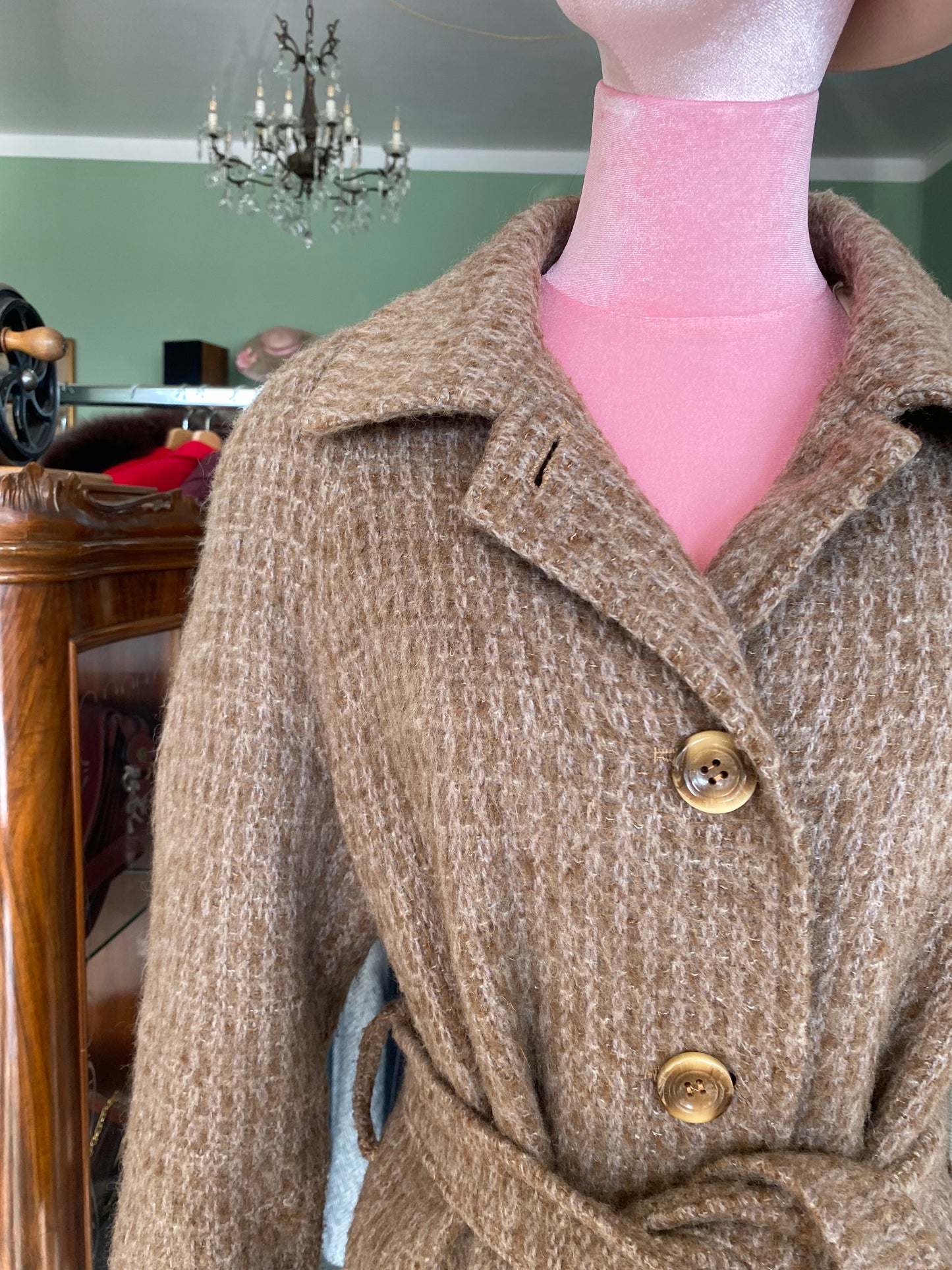 Cappotto anni ‘80 nocciola - TG. 40/42