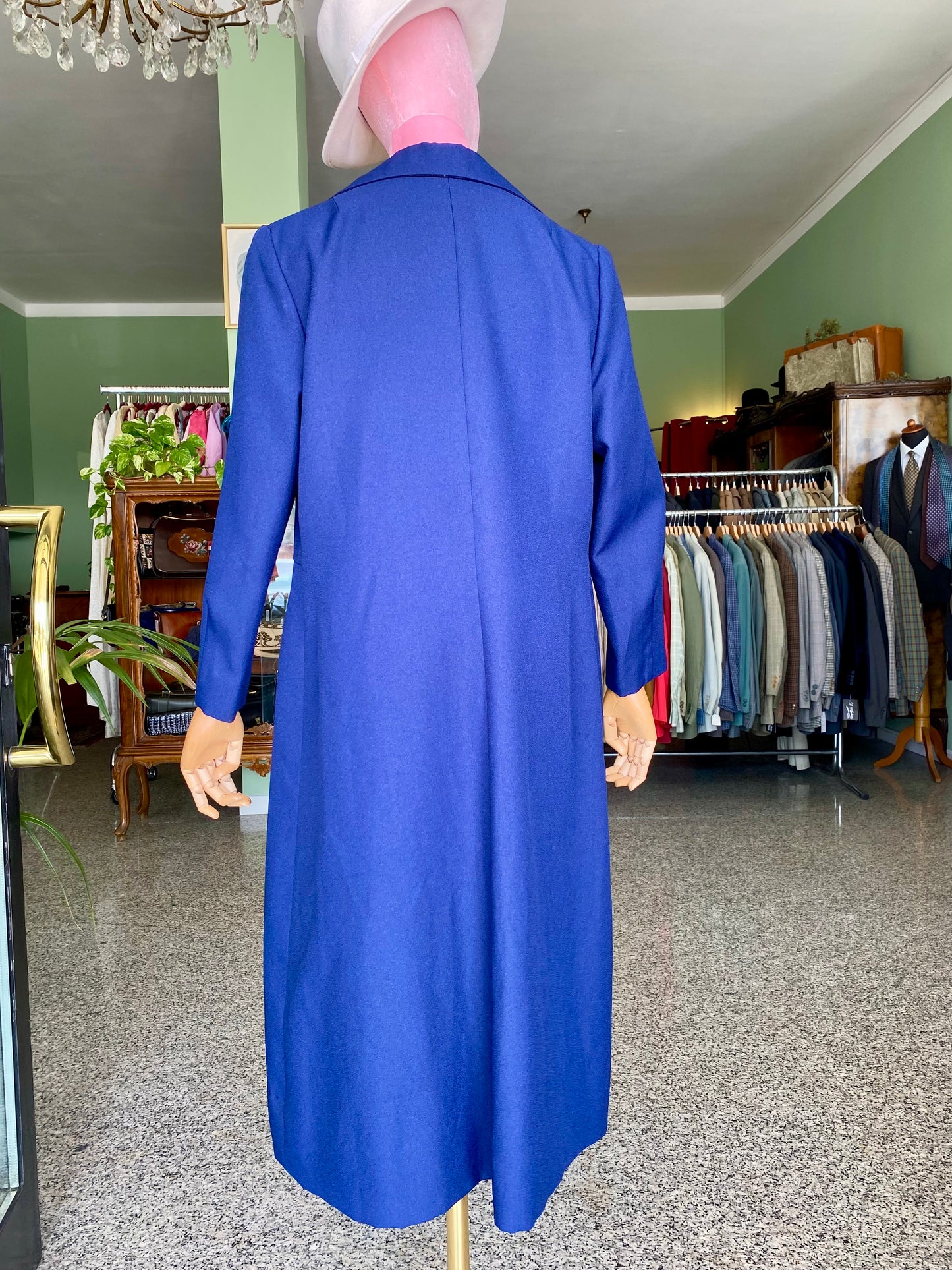 Soprabito sartoriale blu anni ‘60 - TG. 44/46