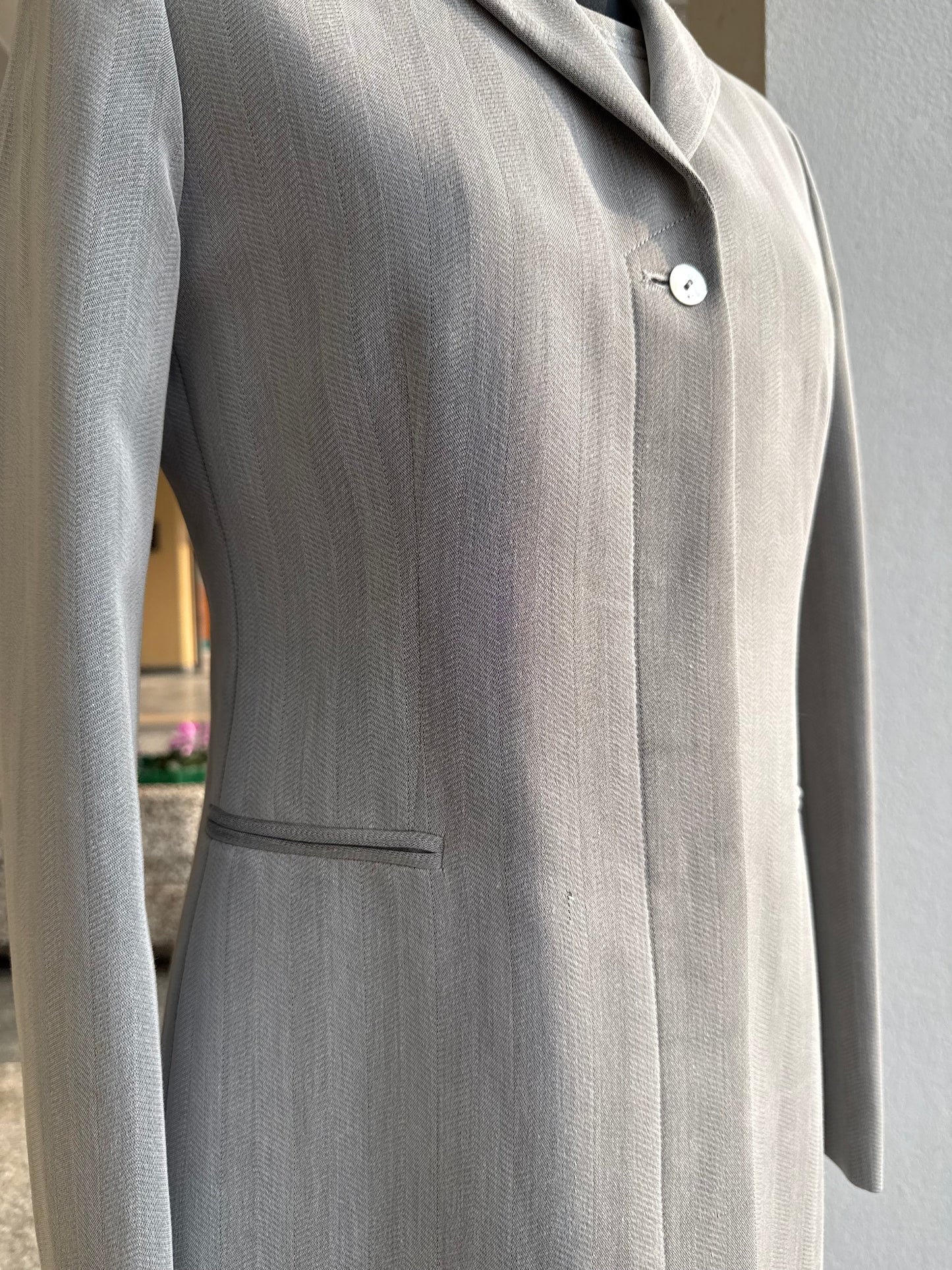 Tailleur anni ‘90 grigio chiaro - TG. 40