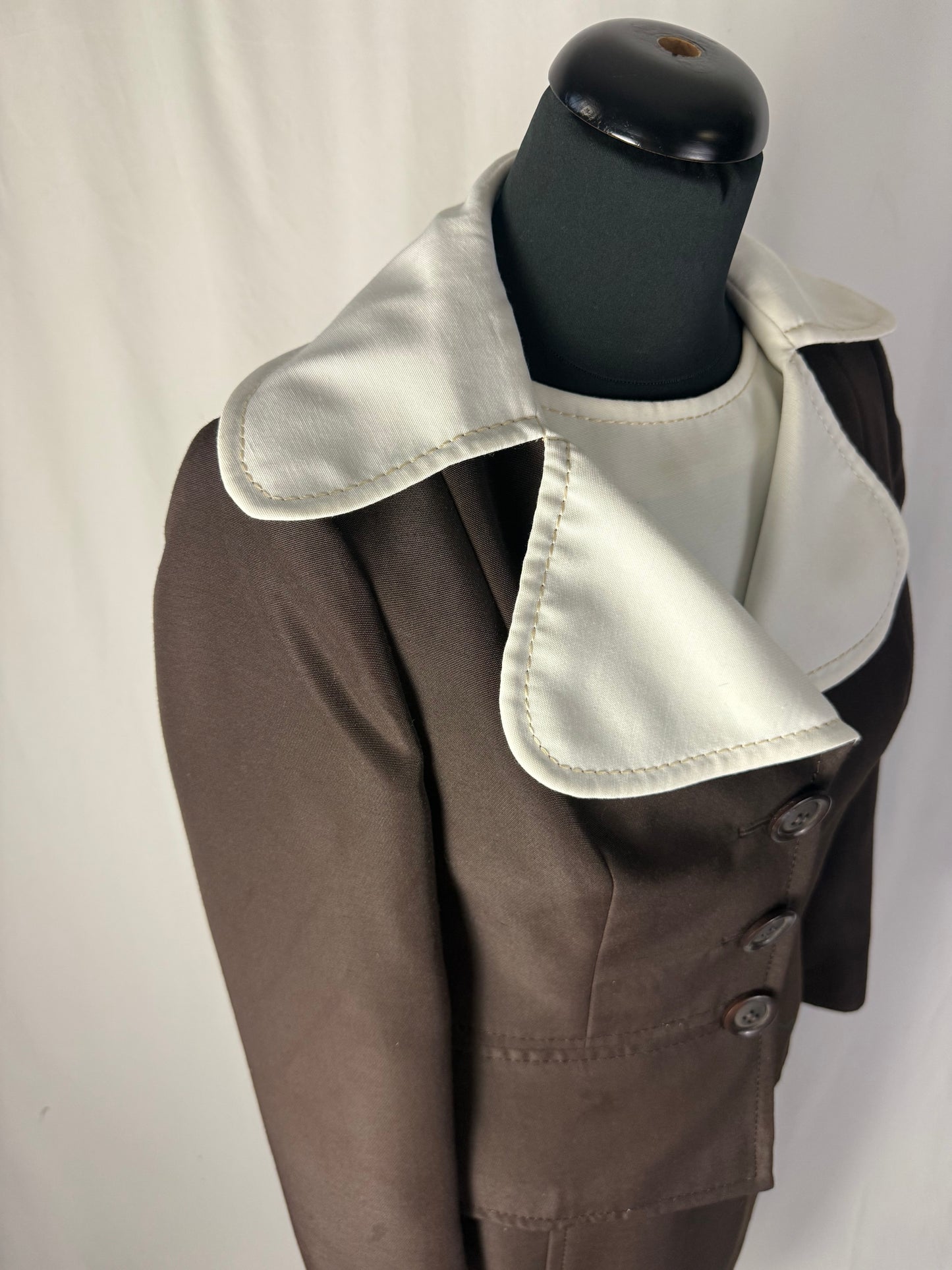 Tailleur anni ’60/‘70 con giacca e abito coordinato - TG. 38