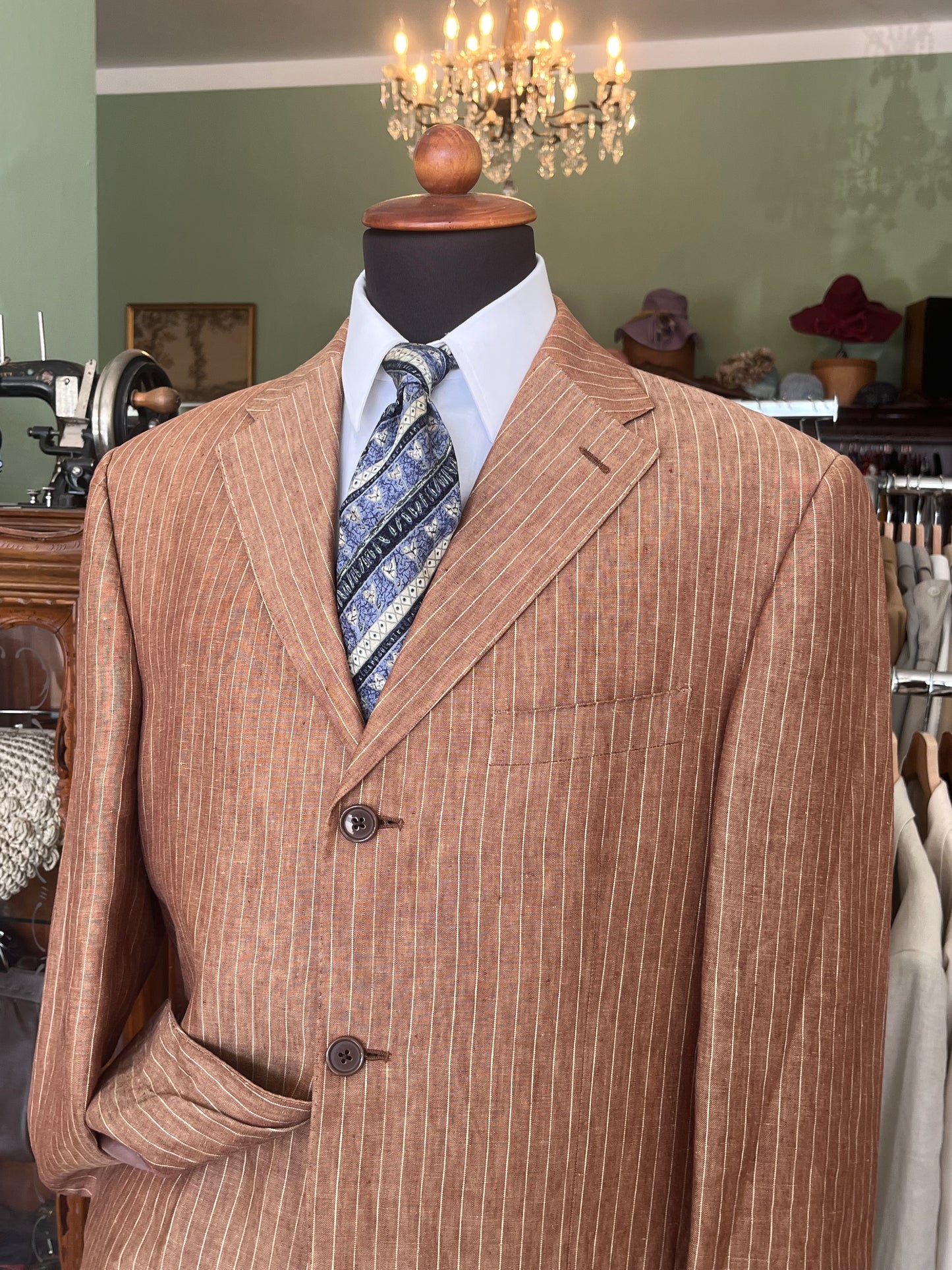 Completo Enrico Coveri in lino tg. 50-52