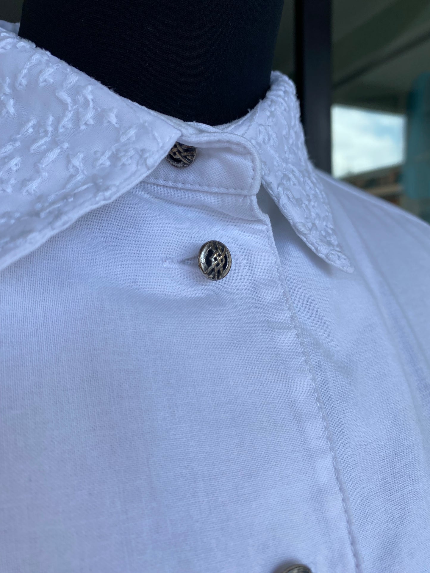 Camicia bianca in cotone - TG. 44