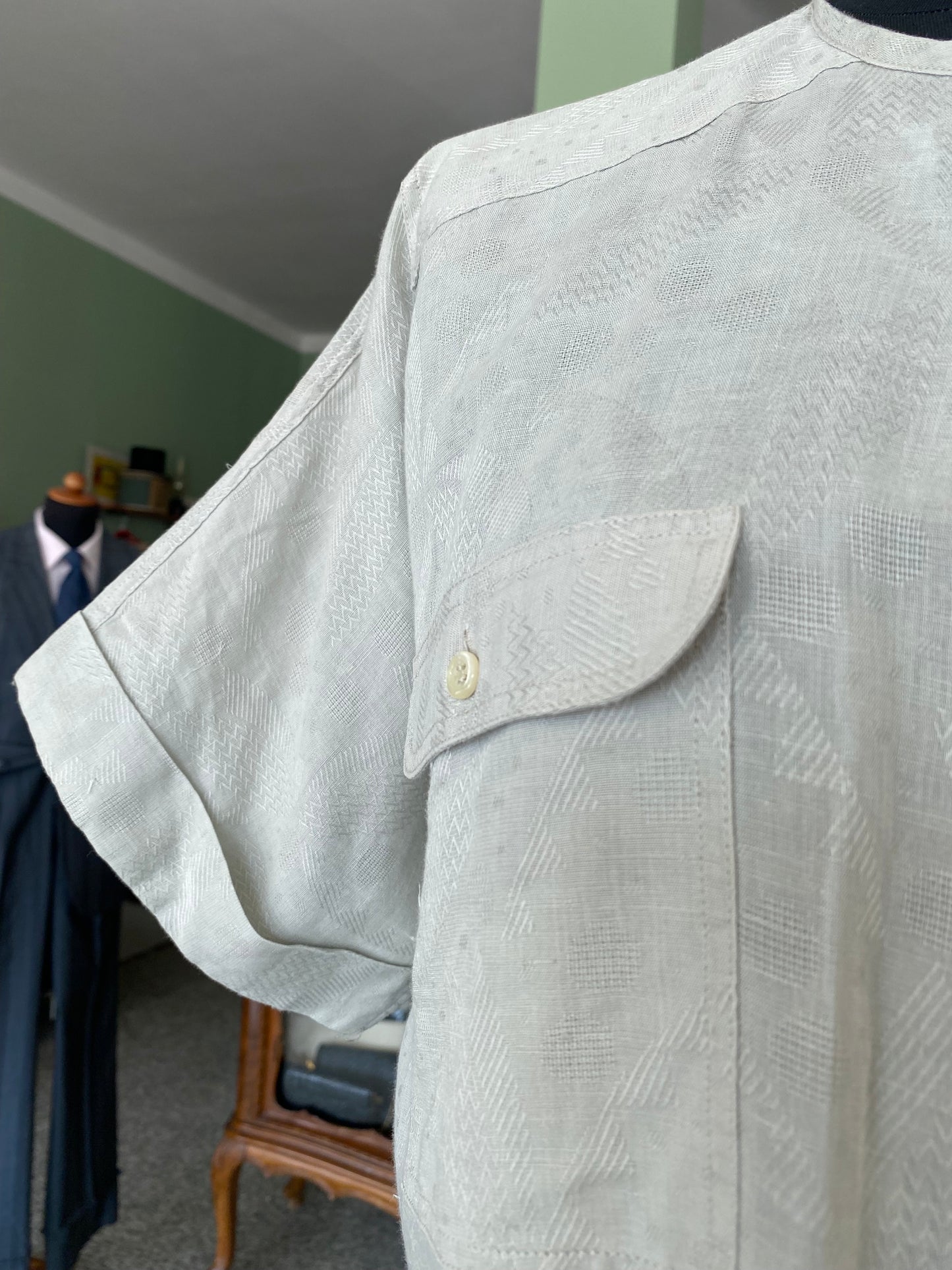 Camicia verde salvia - TG. 42/44