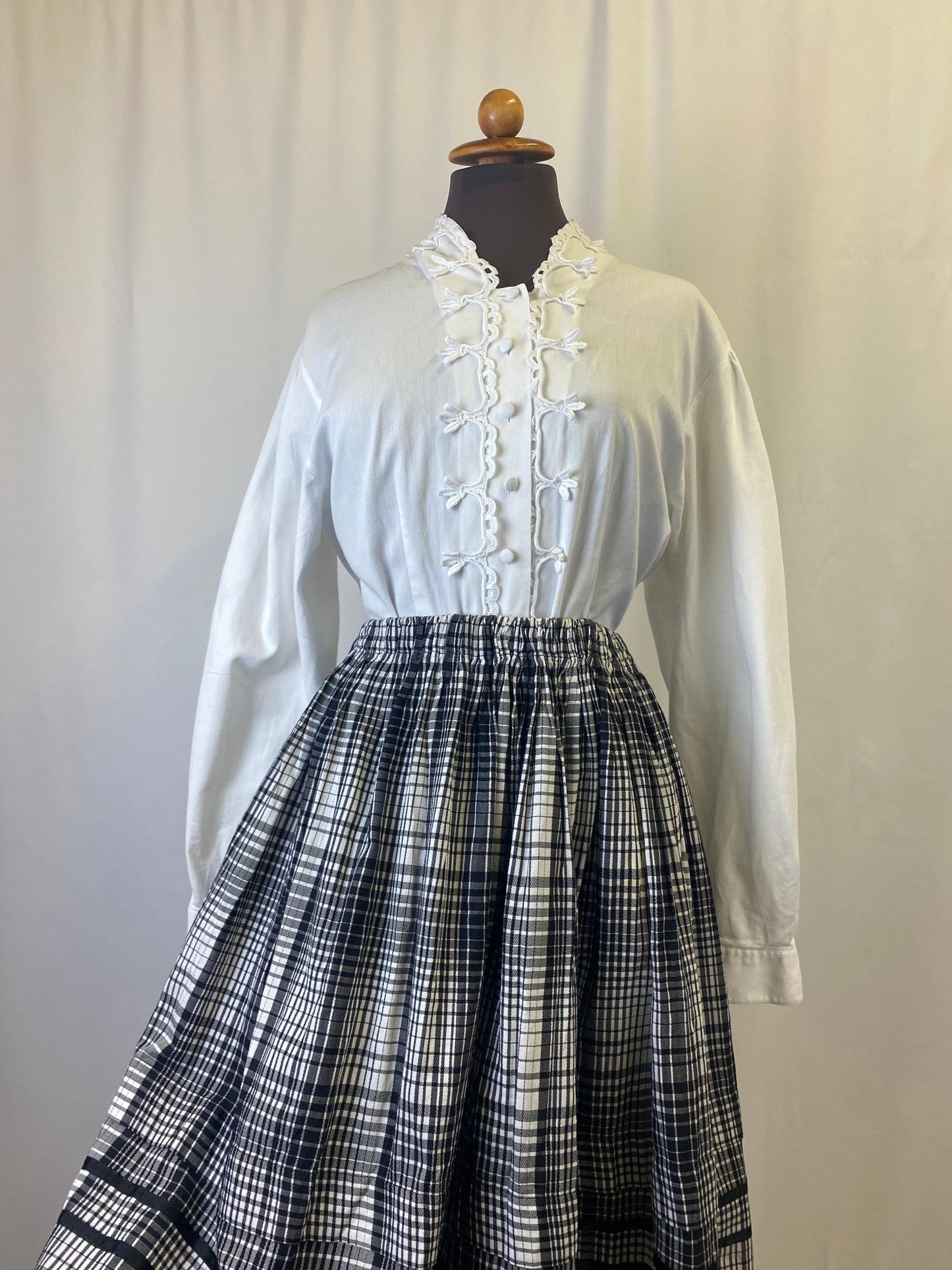 Camicia bianca in cotone - TG. 42/44