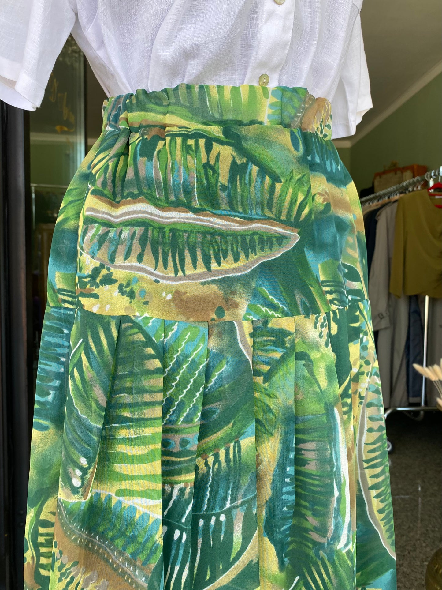 Gonna con stampa jungle - TG. 38/40