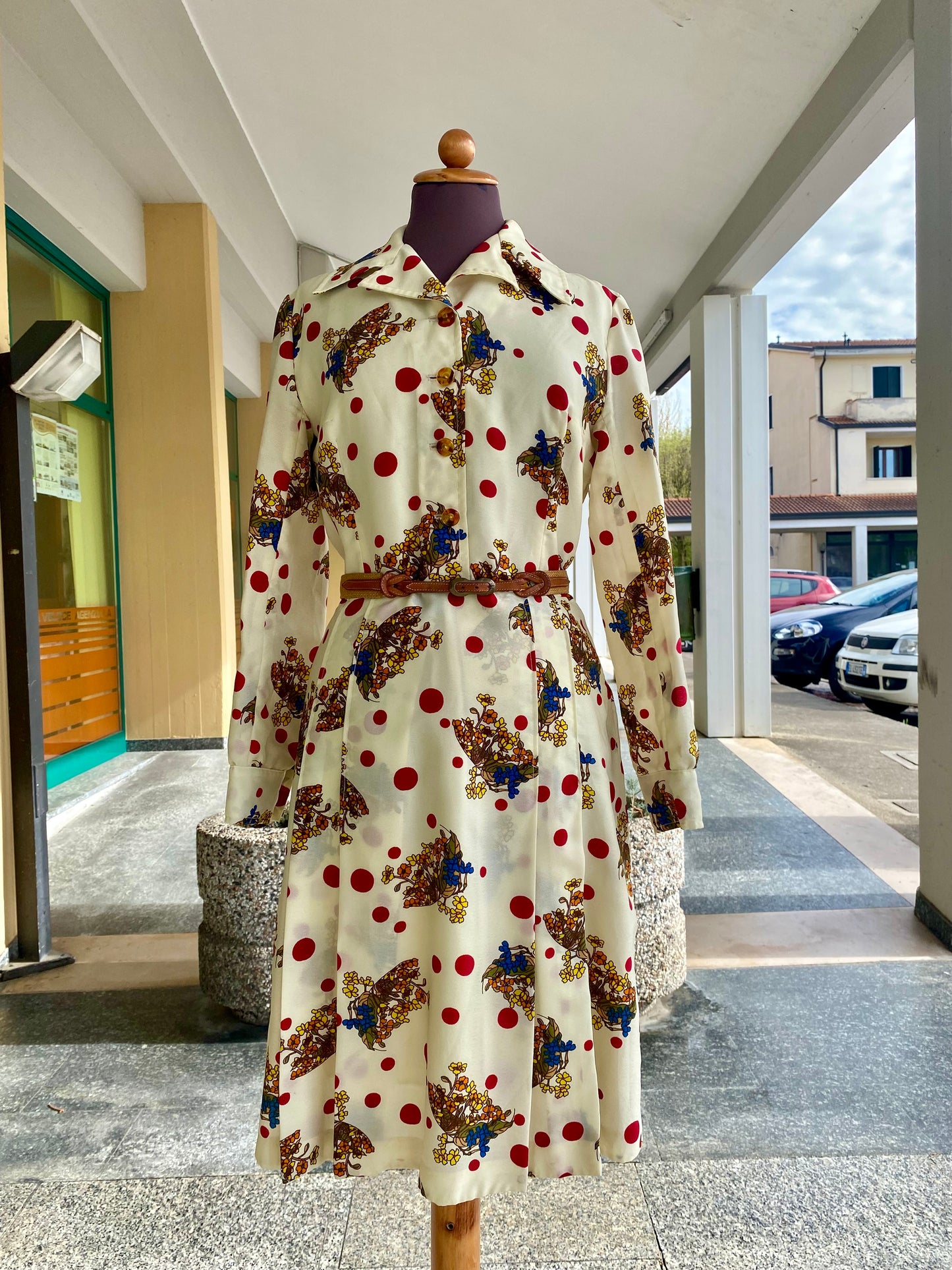 Abito anni ‘70 pois - TG. 46