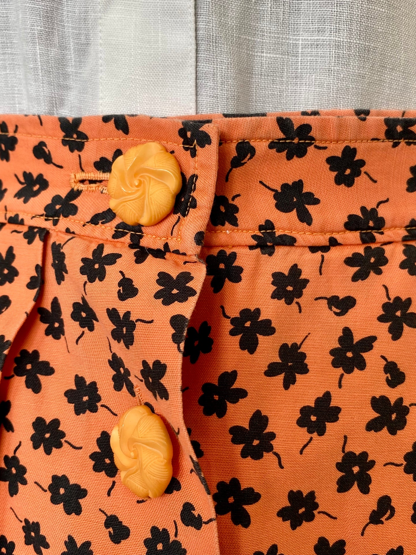 Gonna sartoriale in cotone anni ‘60 - TG. 40/42