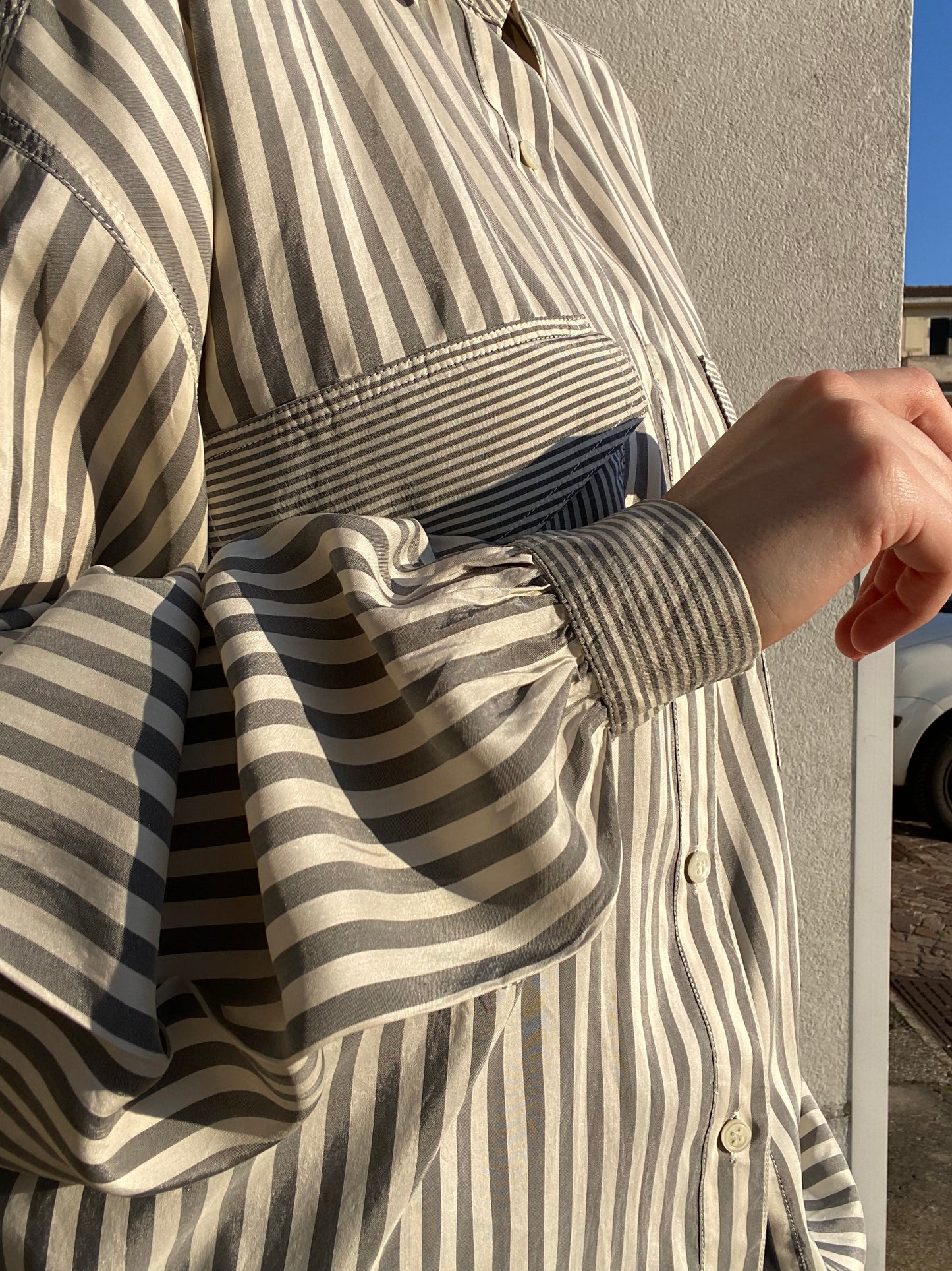 Camicia 100% seta - TG. U