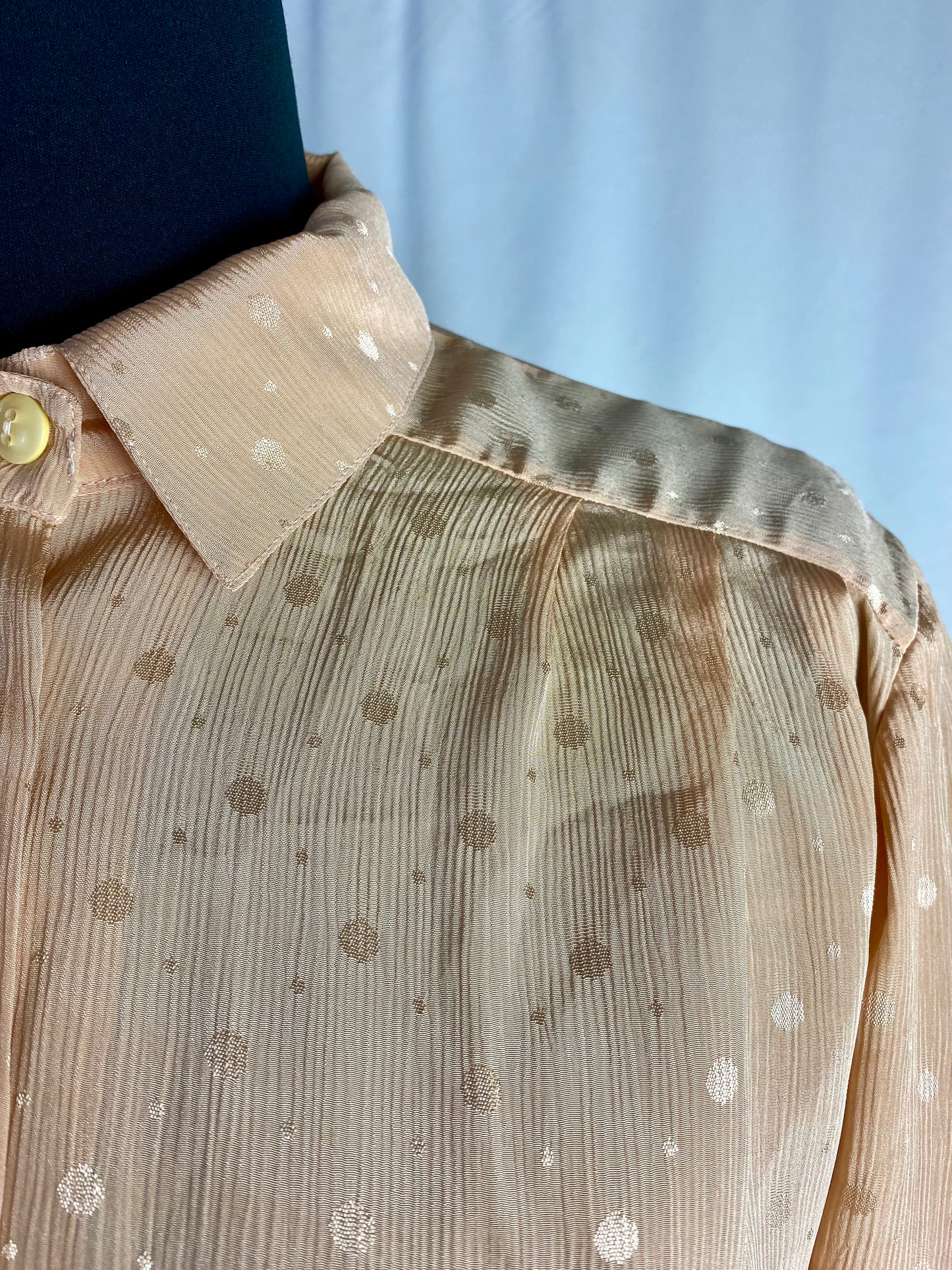 Camicia color rosa pesca - TG. 40/42