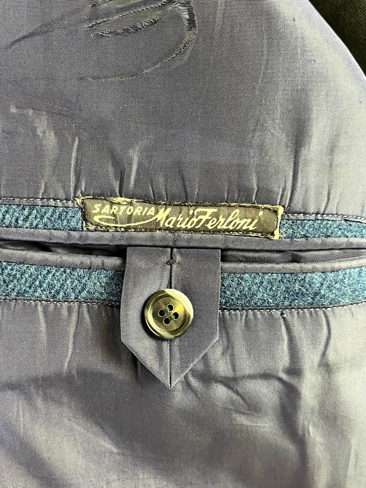 Cappotto doppiopetto anni '40 tg. 52-54