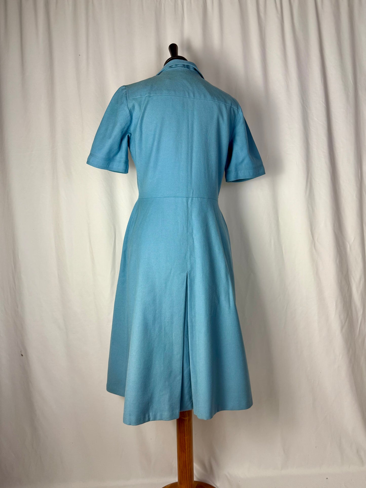 Chemisier azzurro in lana anni ‘60 - TG. 40/42