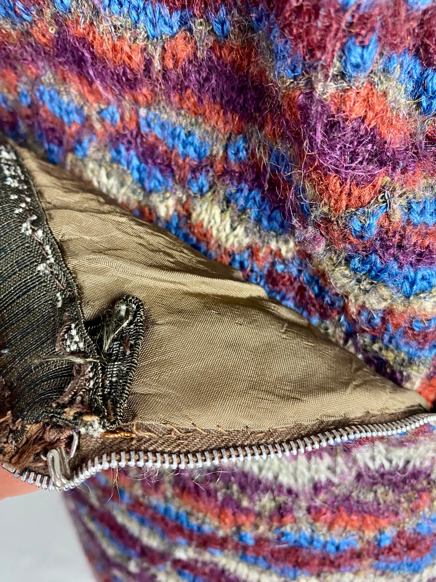 Set anni ‘70 cardigan + gonna - TG. 44