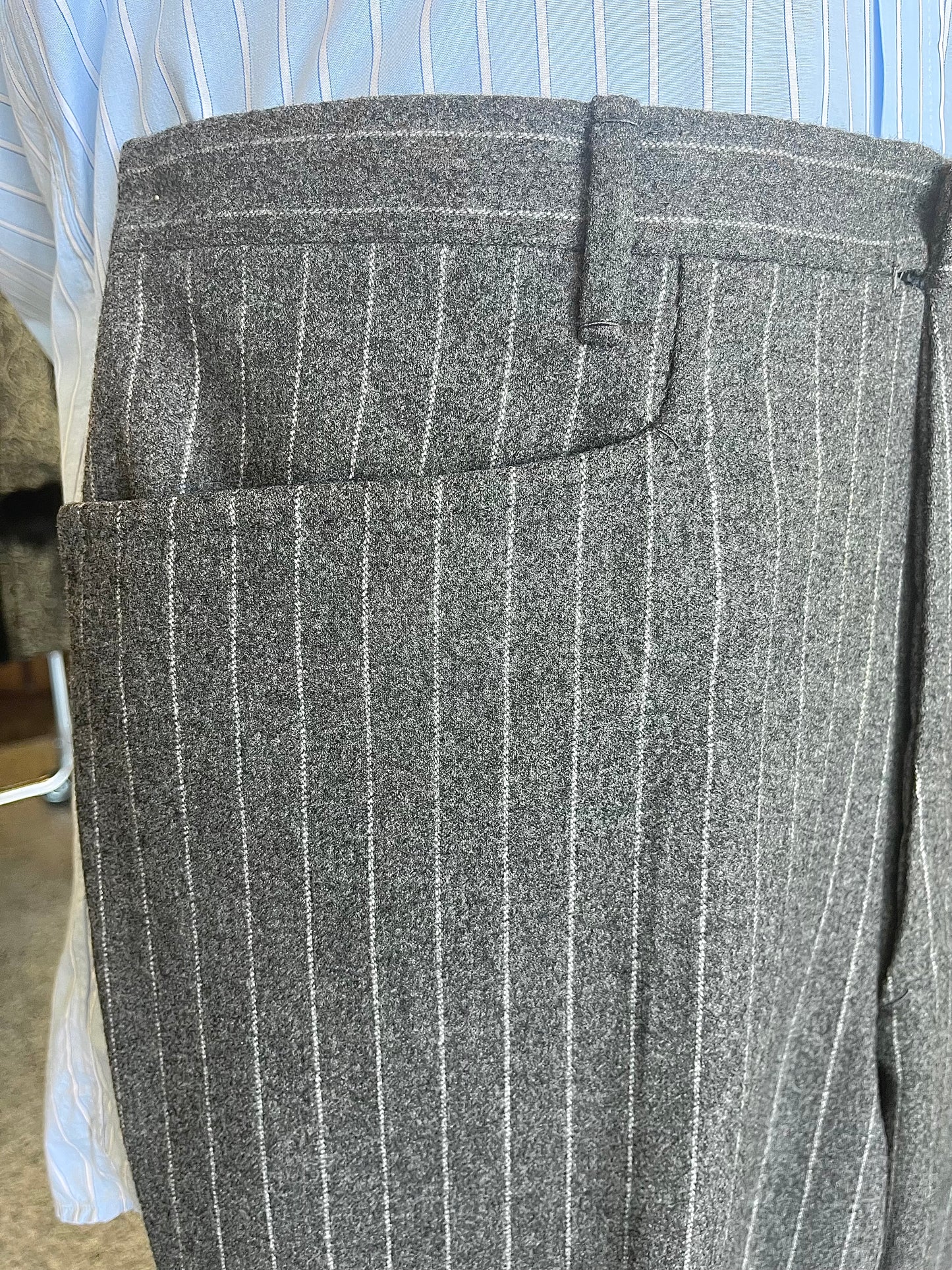 Completo tre pezzi sartoriale anni '70 tg. 50-52