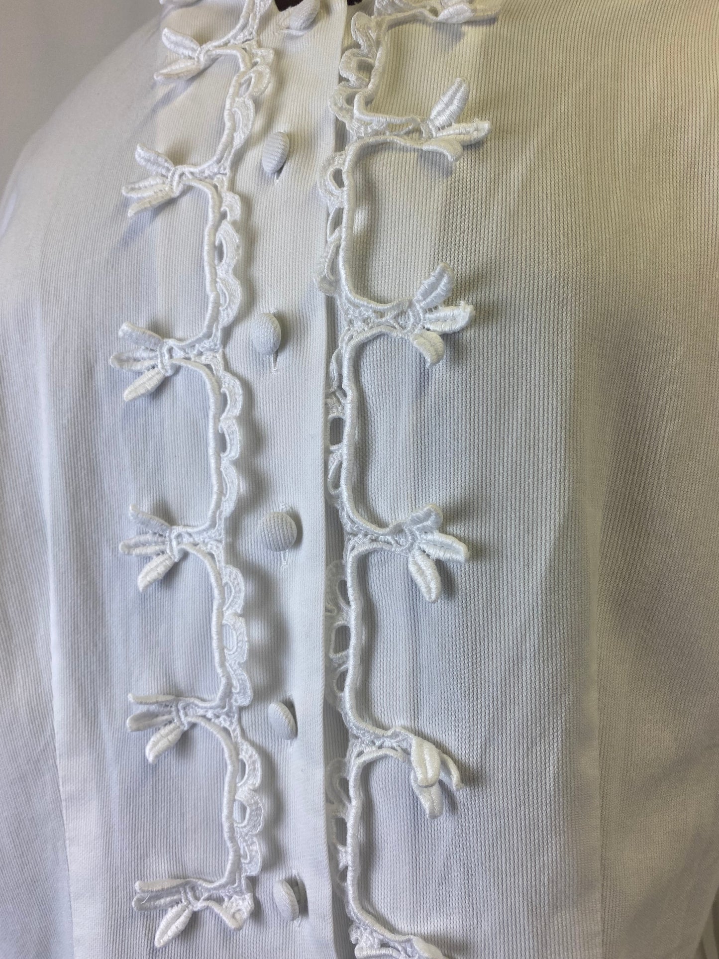 Camicia bianca in cotone - TG. 42/44