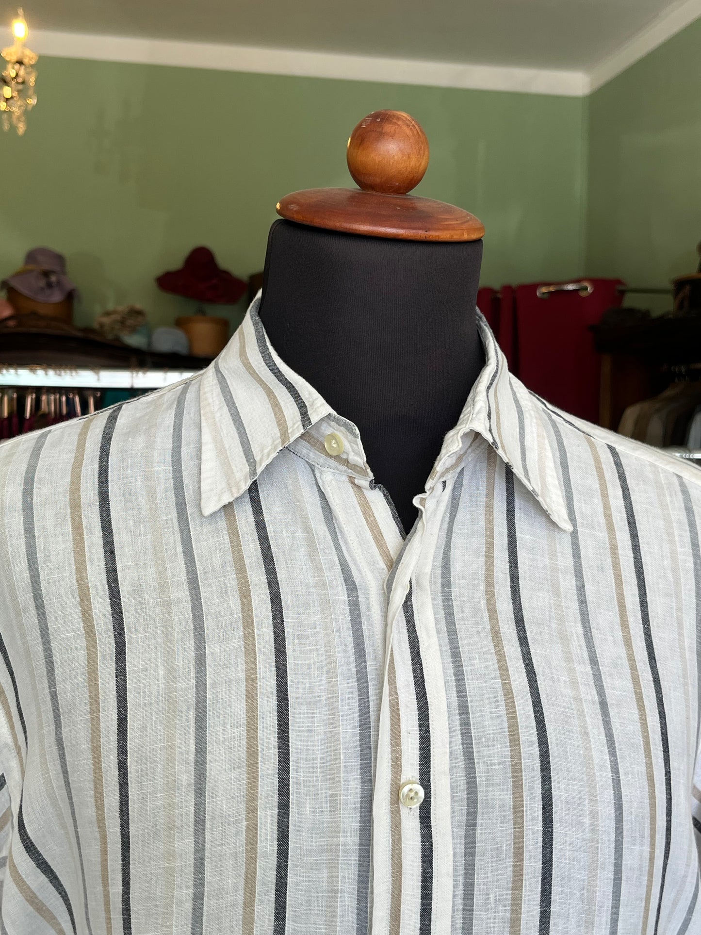 Camicia puro lino tg. M-L