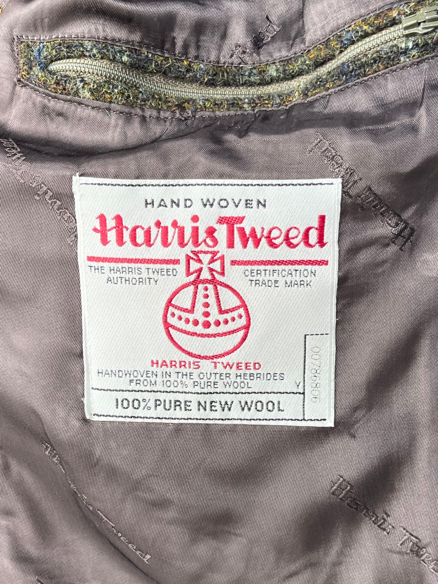 Giacca anni ‘80 Harris Tweed tg. 54-56