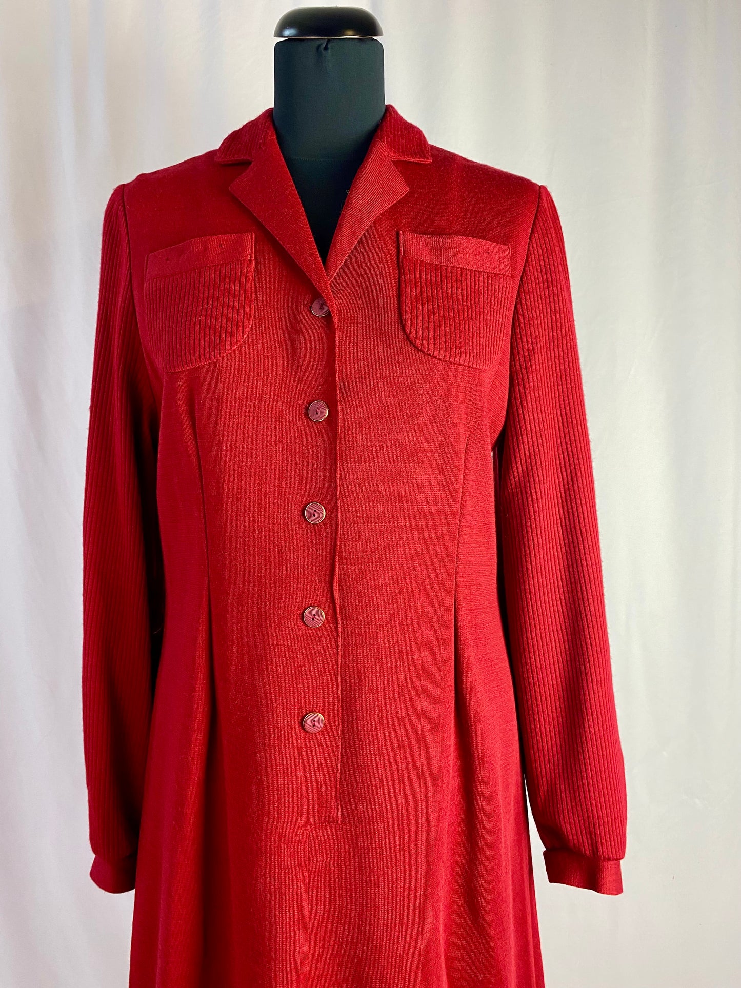 Abito rosso anni ‘70 - TG.42/44