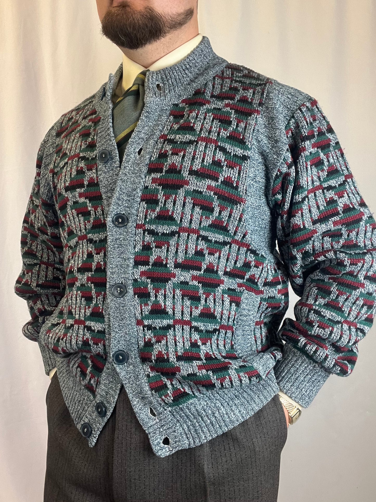 Cardigan anni '70 M-L