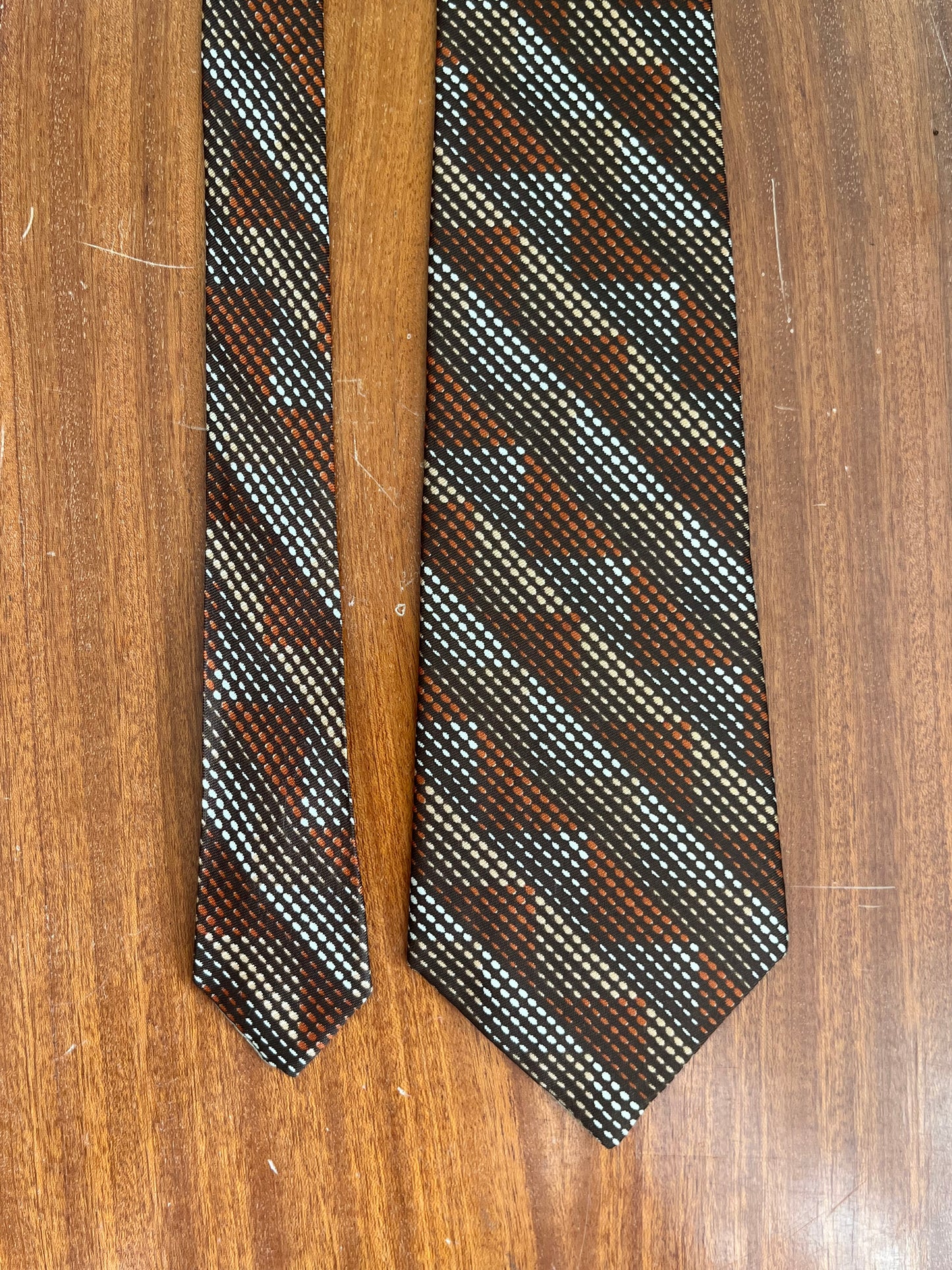 Cravatta anni ‘80 geometrica