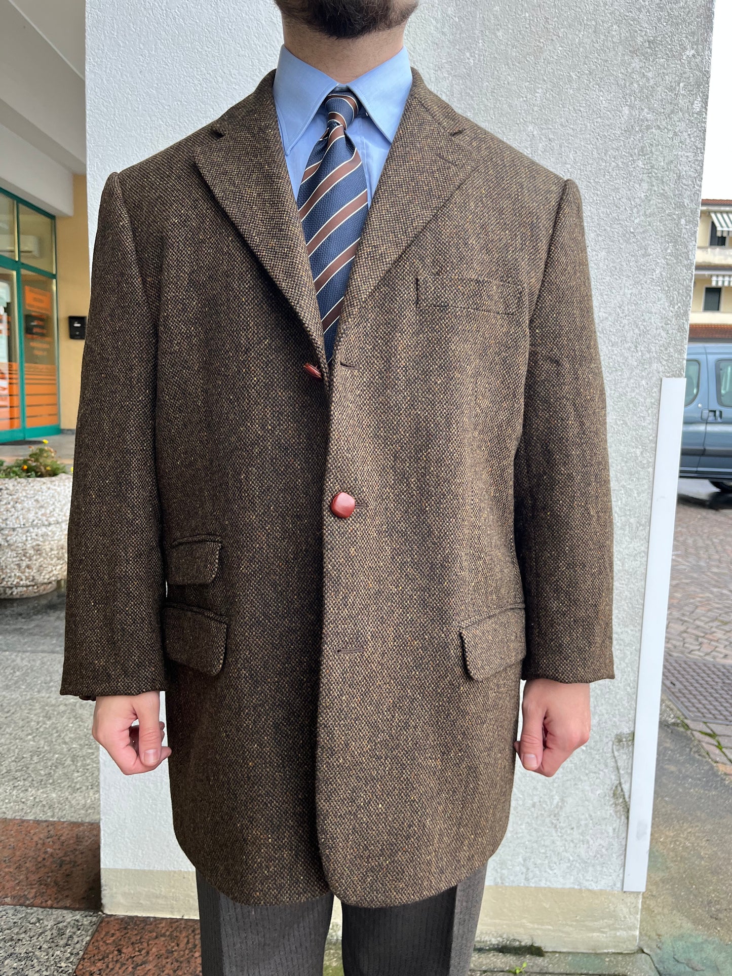 Giacca in tweed anni ‘80 tg. 58-60