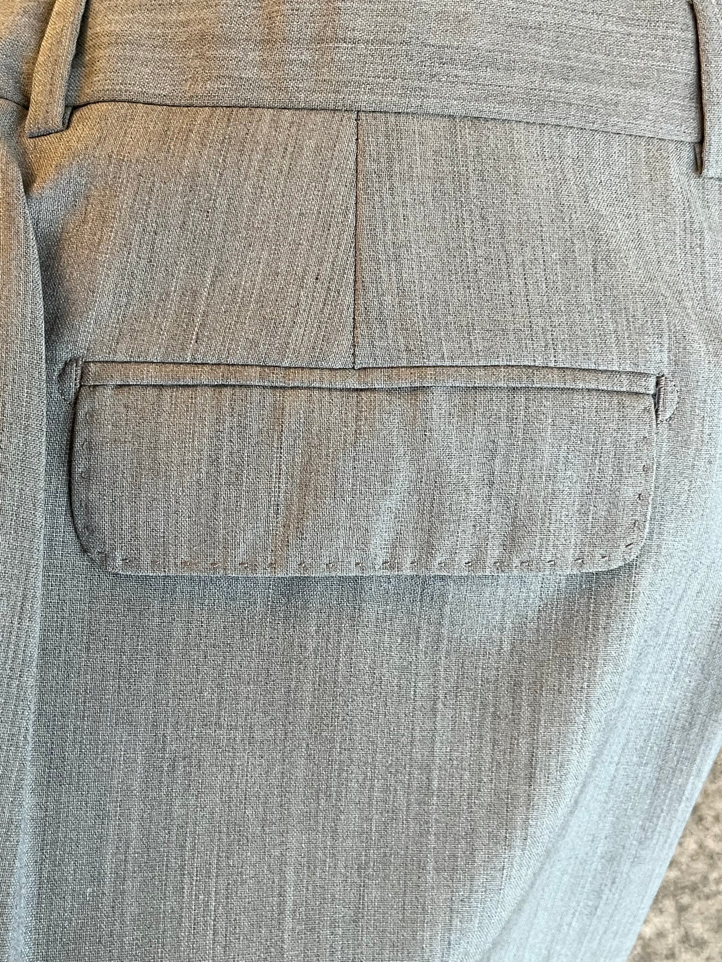 Calzoni fresco di lana tortora tg. 48-50