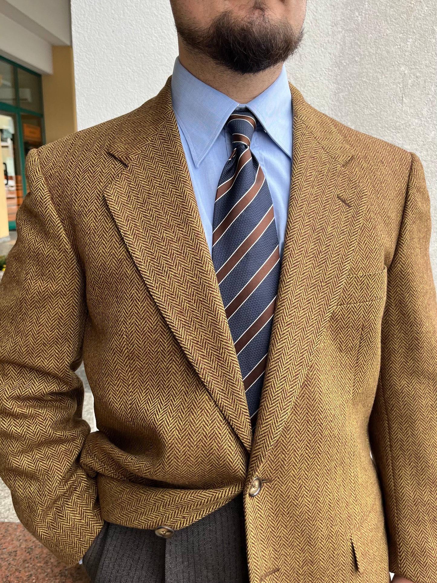 Giacca in tweed anni ‘80 tg. 52-54