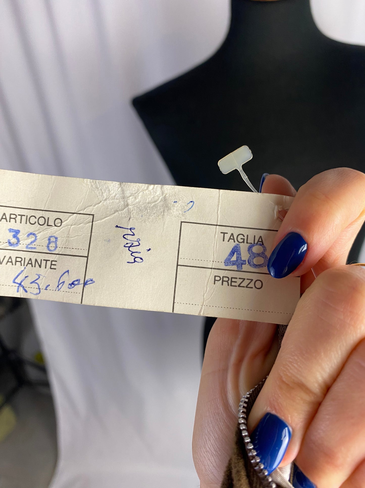 Gonna anni ‘70 nuova fondo di magazzino - TG. 46