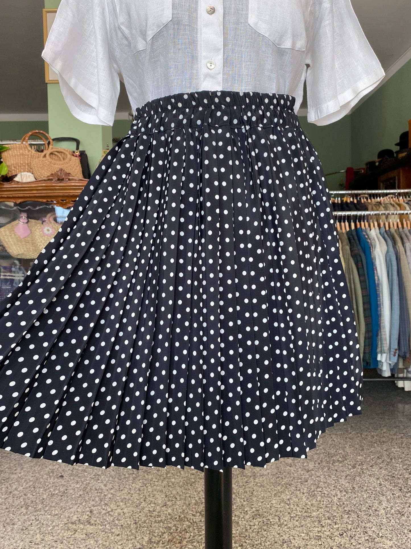 Minigonna a pois - TG. 38/40