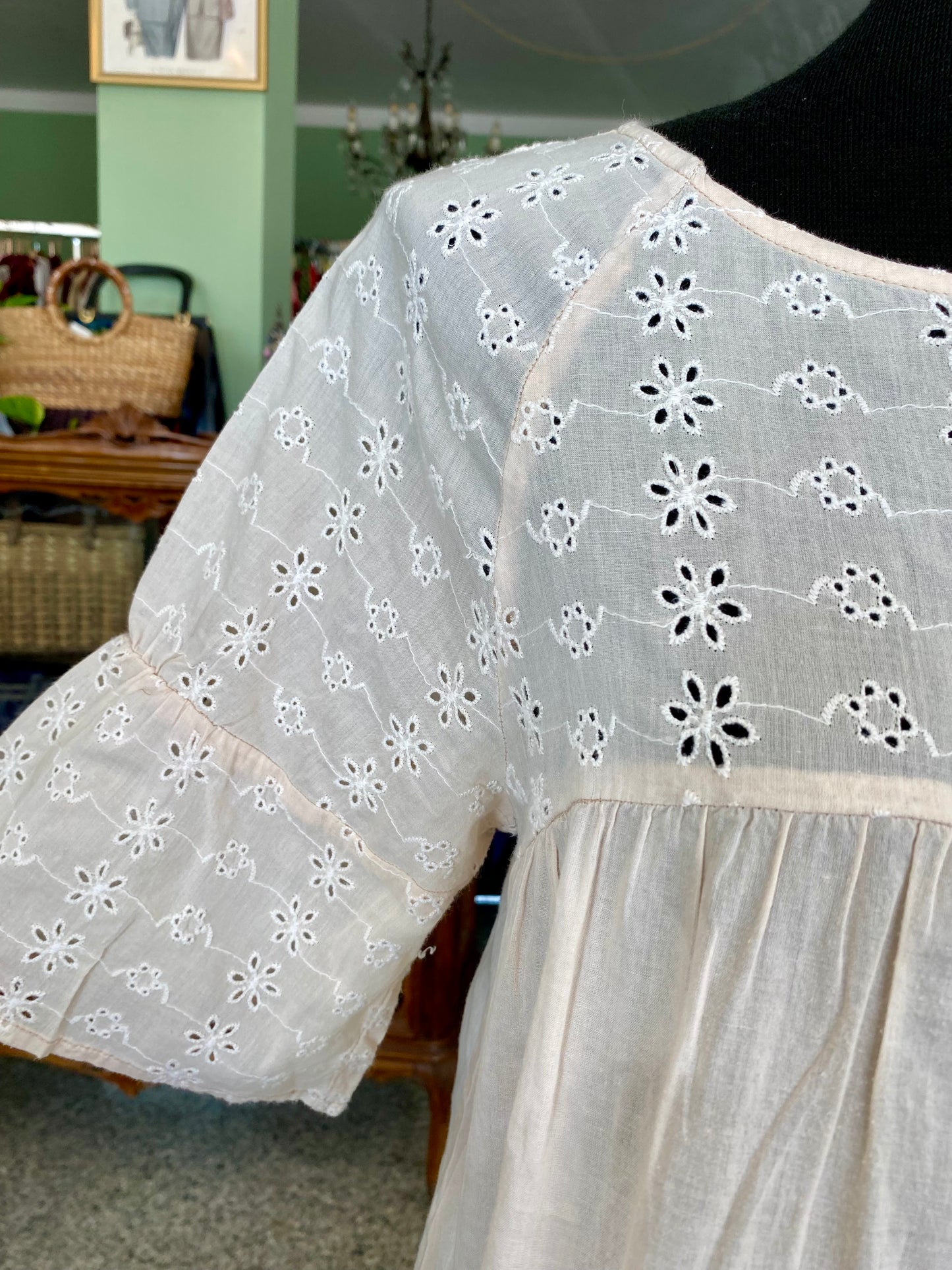Blusa estiva in cotone leggero - TG. 42