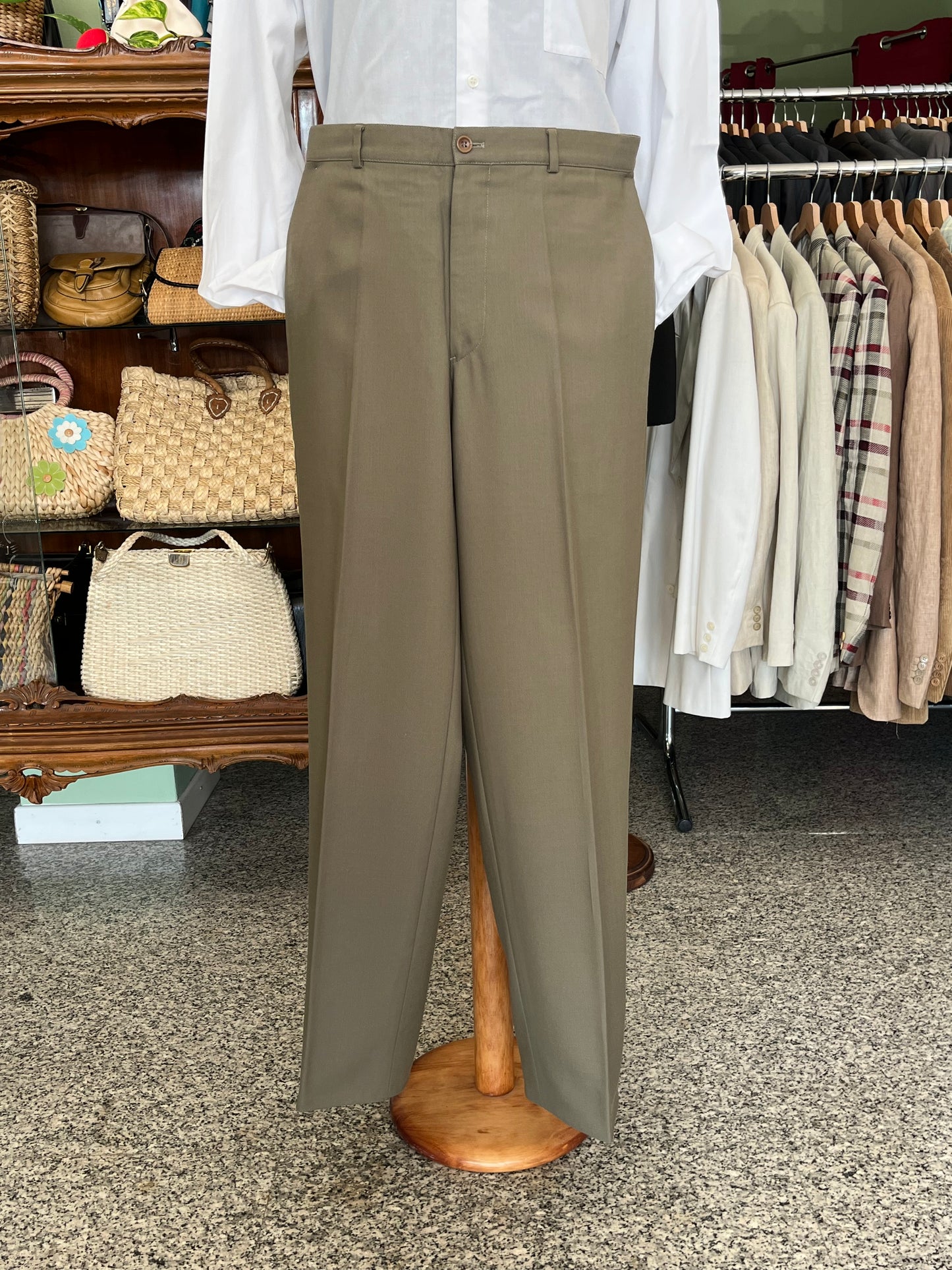 Calzoni Armani in lana tg. 48