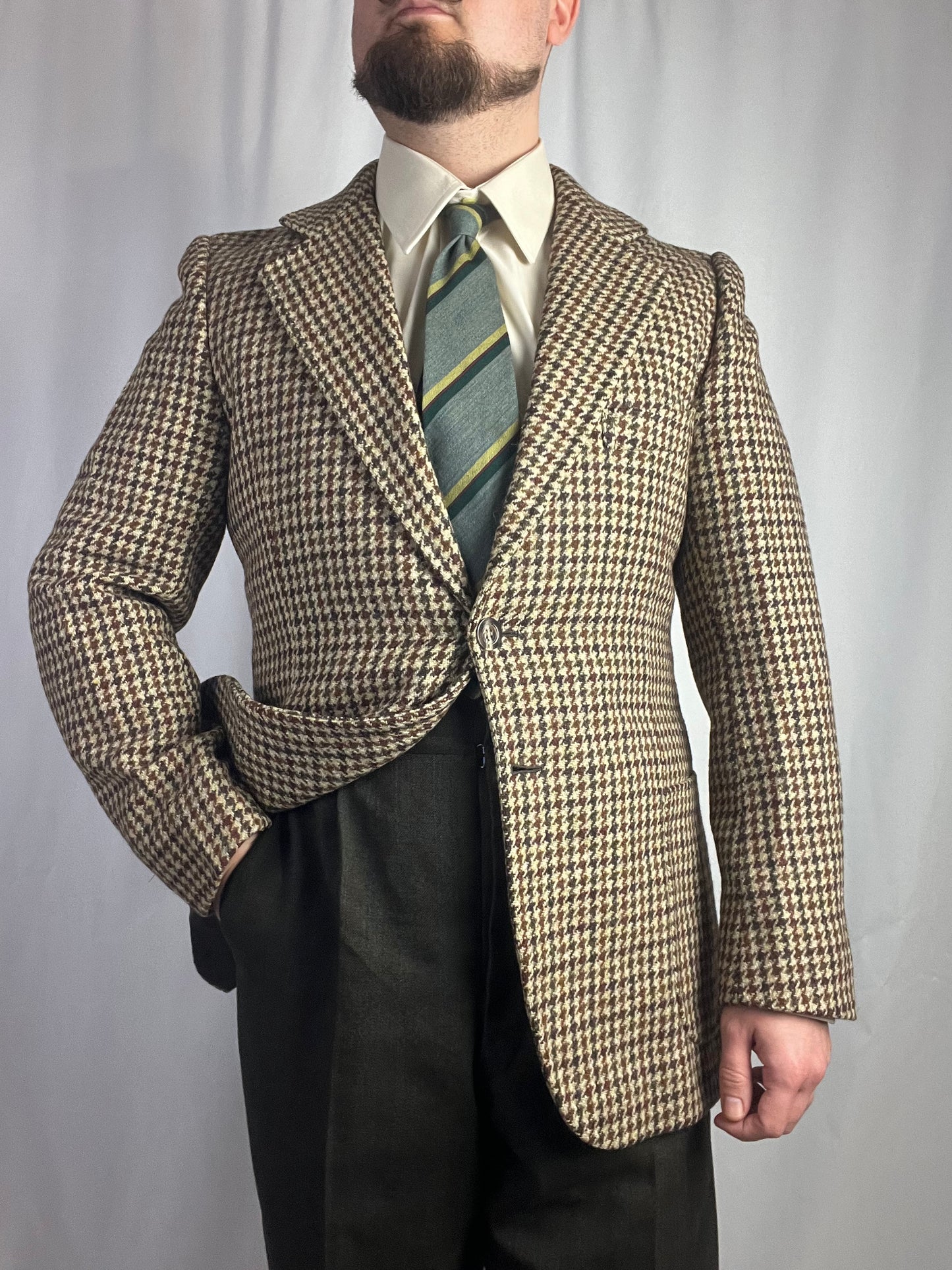 Giacca anni '70 sartoriale tg. 46