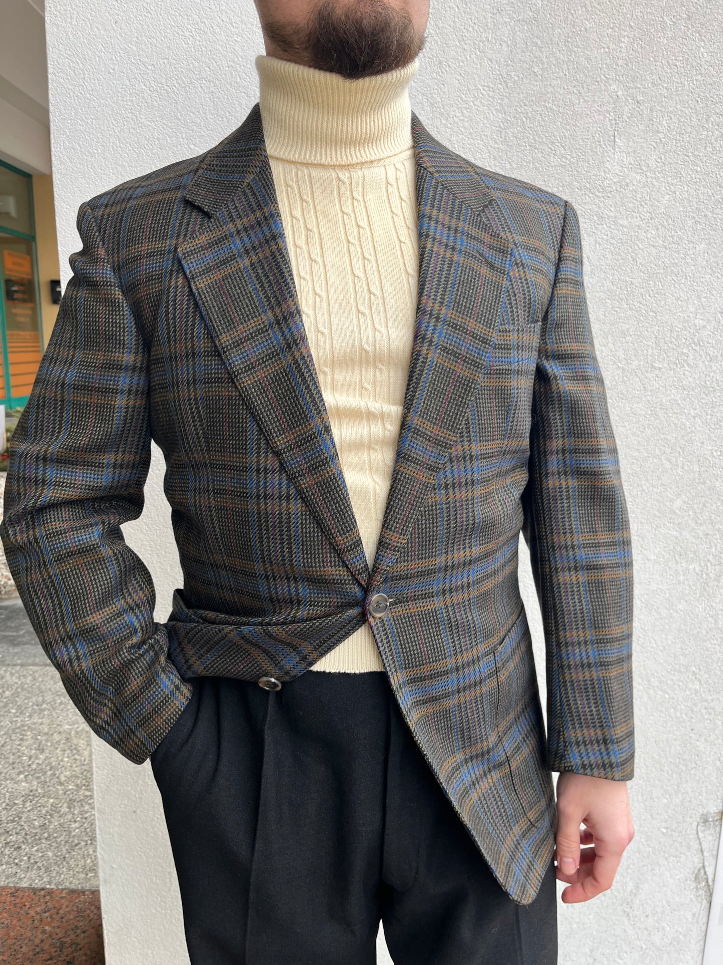 Giacca in lana anni ‘80 tg. 50-52