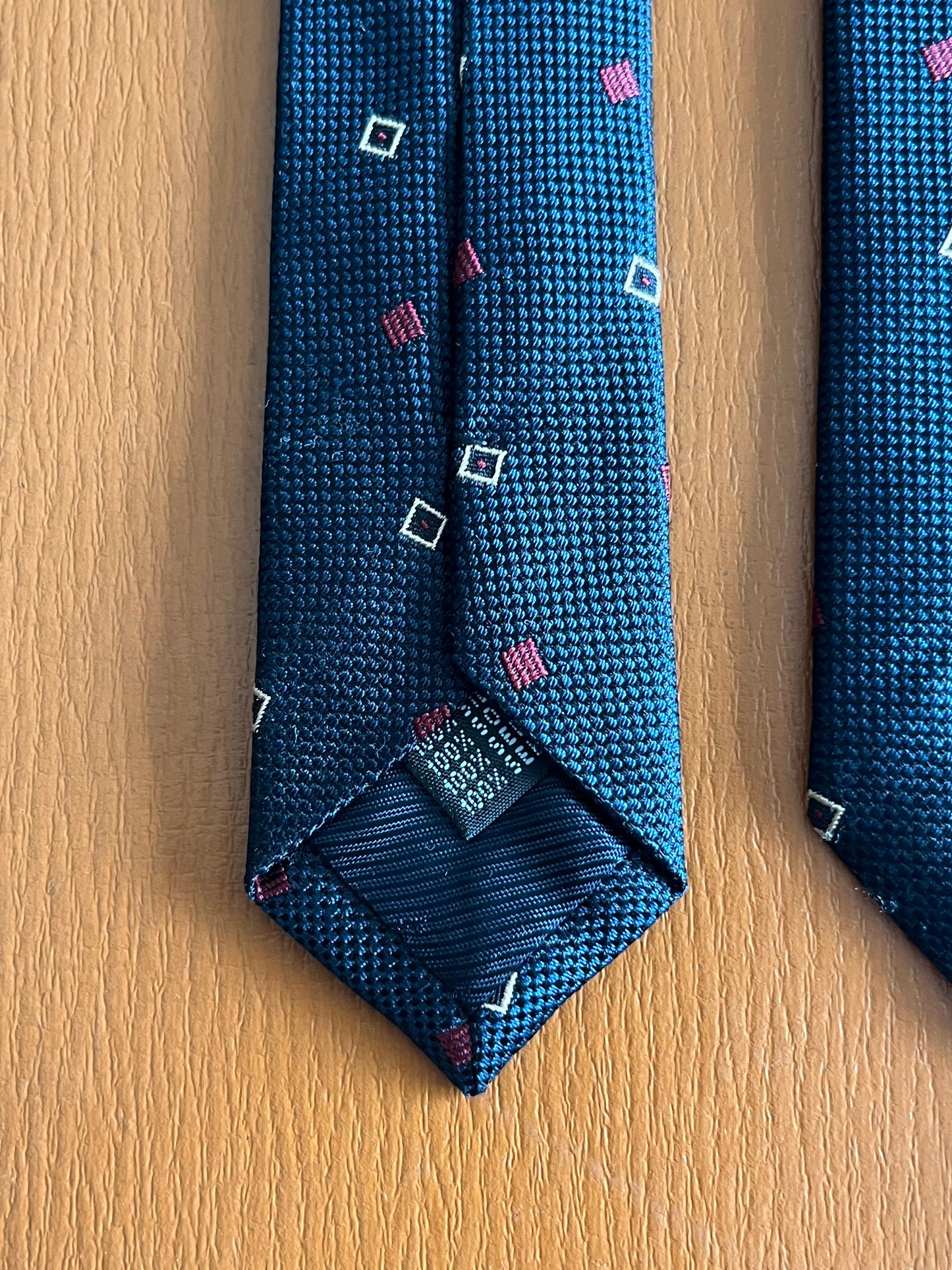 Cravatta anni ‘80 blu notte