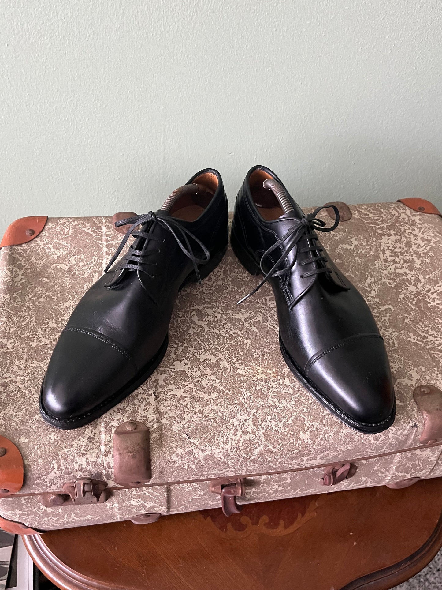 Scarpe Bally derby pelle nera tg. 39