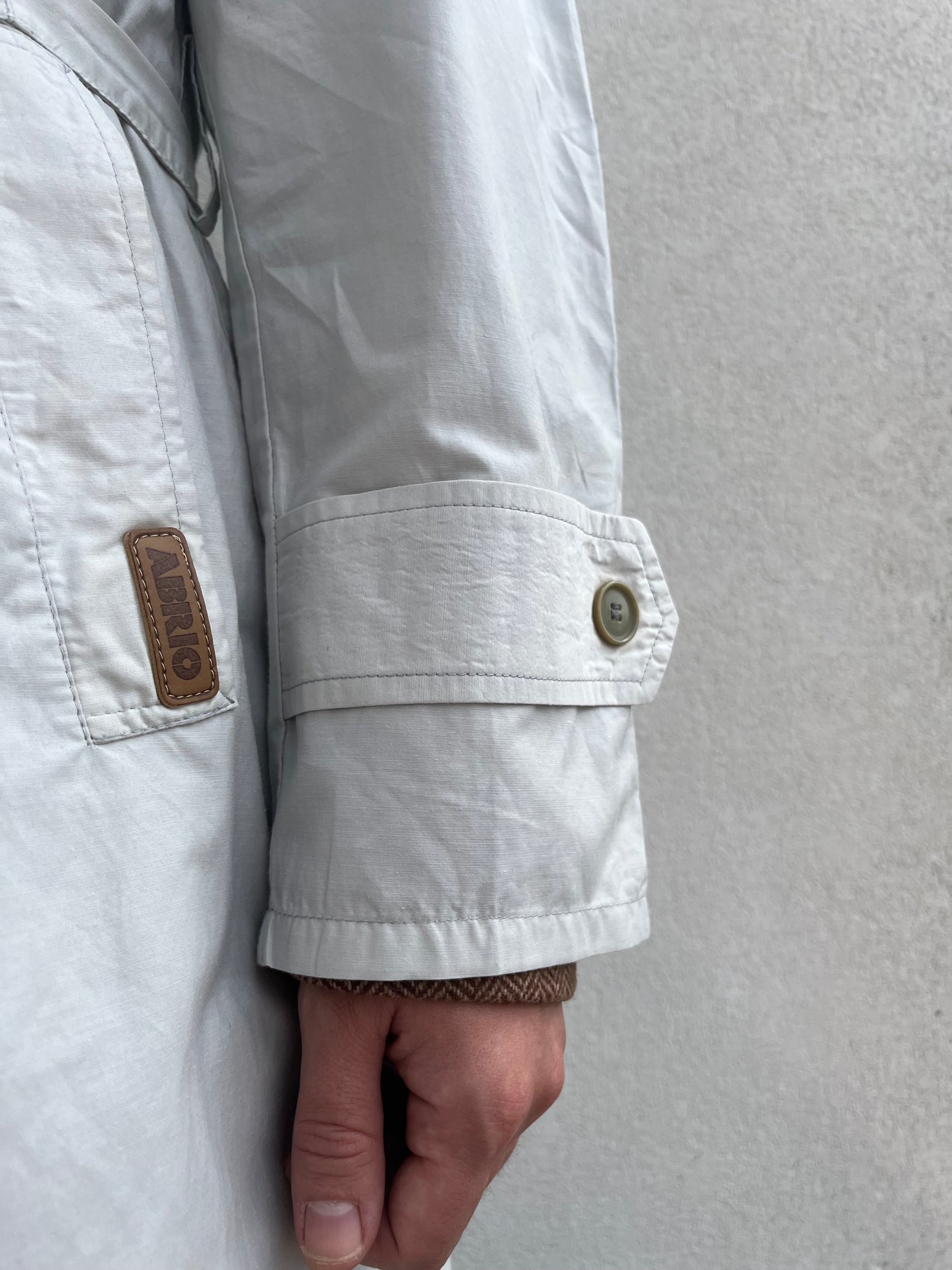 Trench anni ‘80 ghiaccio