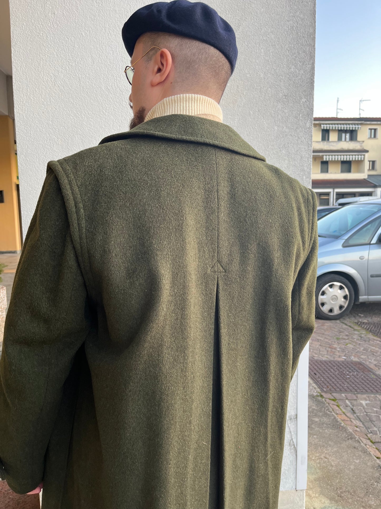 Cappotto Loden anni '70 tg. 52-54