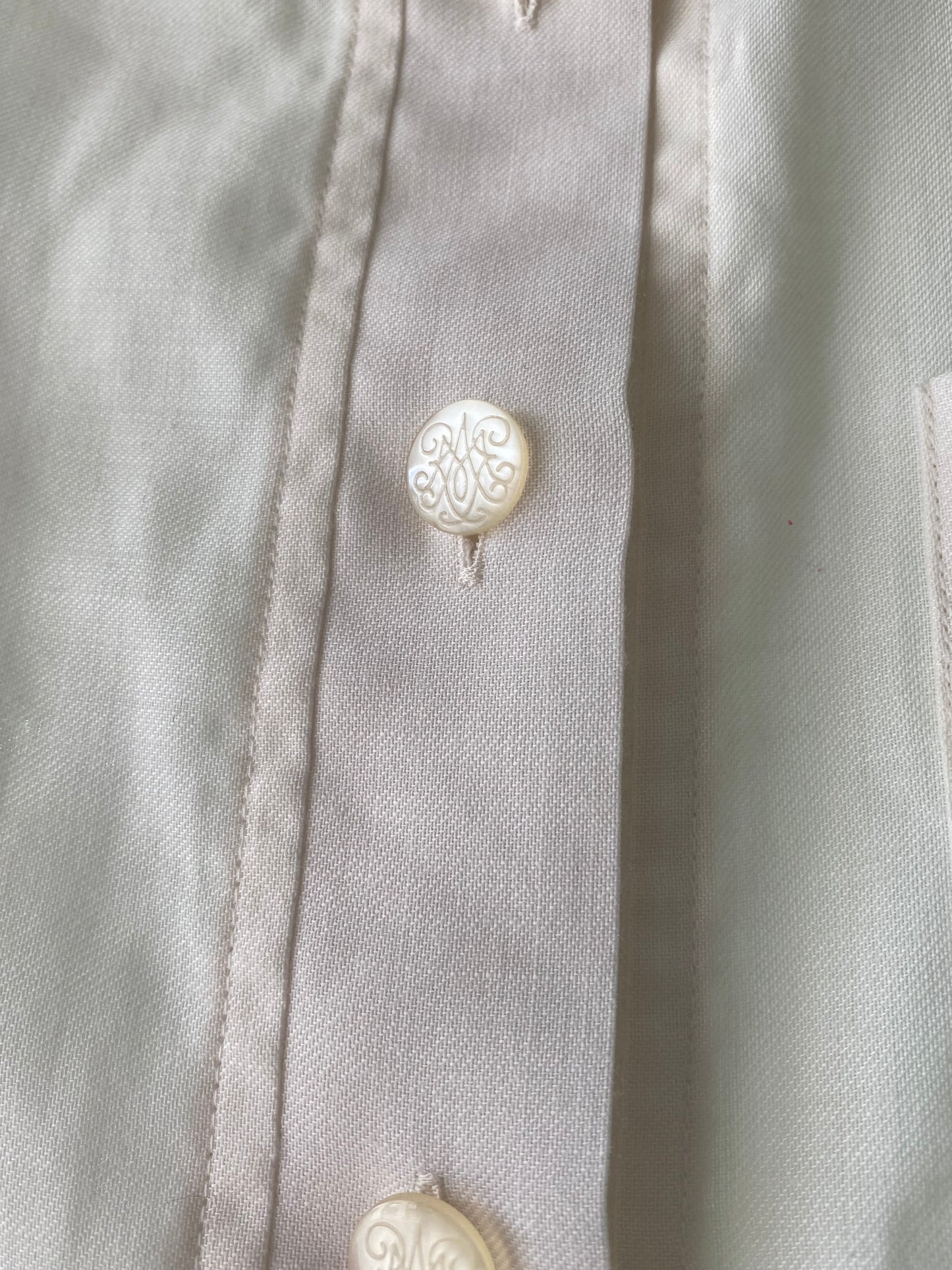 Camicia bianca fresco lana - TG. 46/48/50