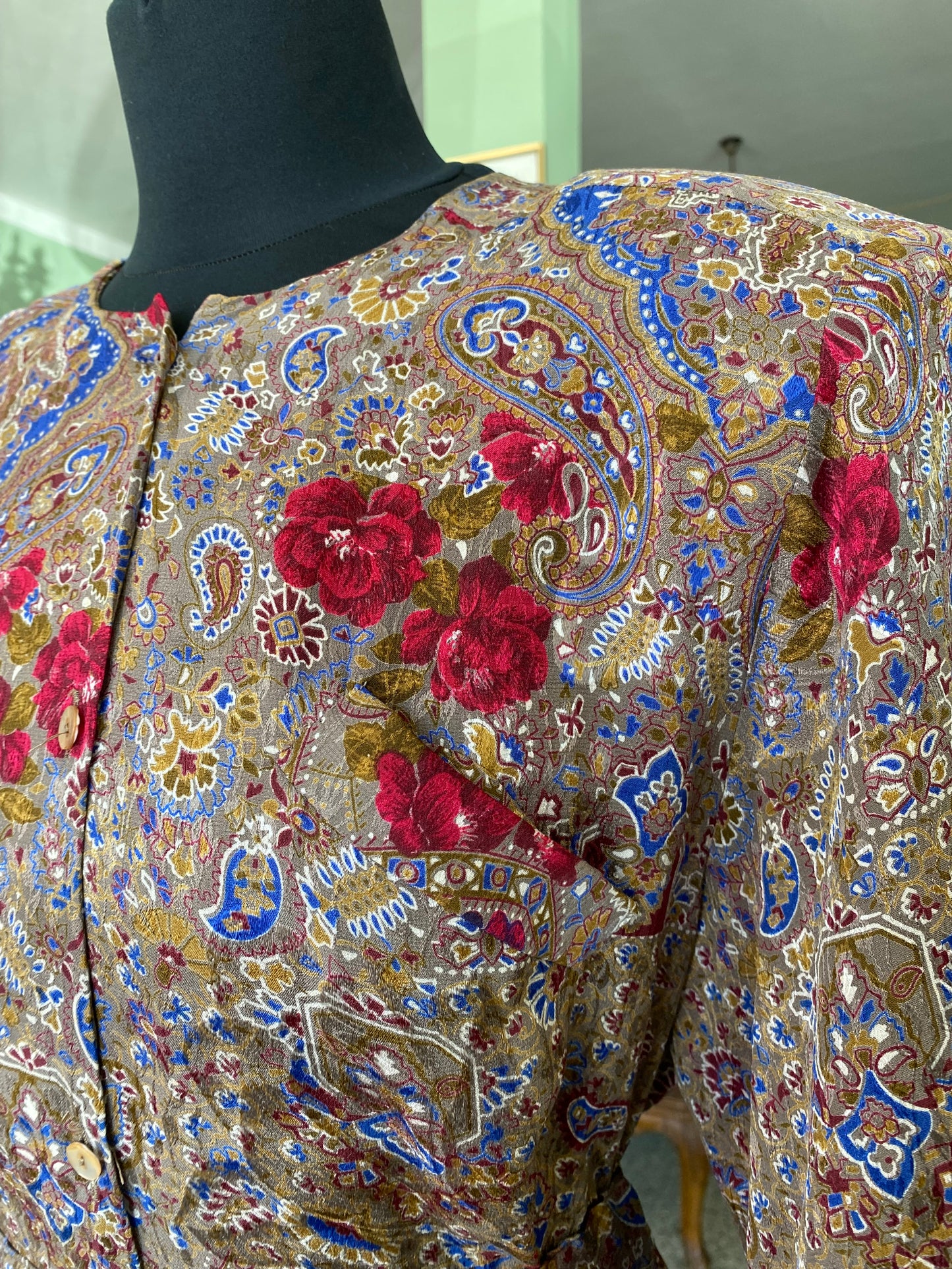Tailleur classico in seta - TG. 46/48